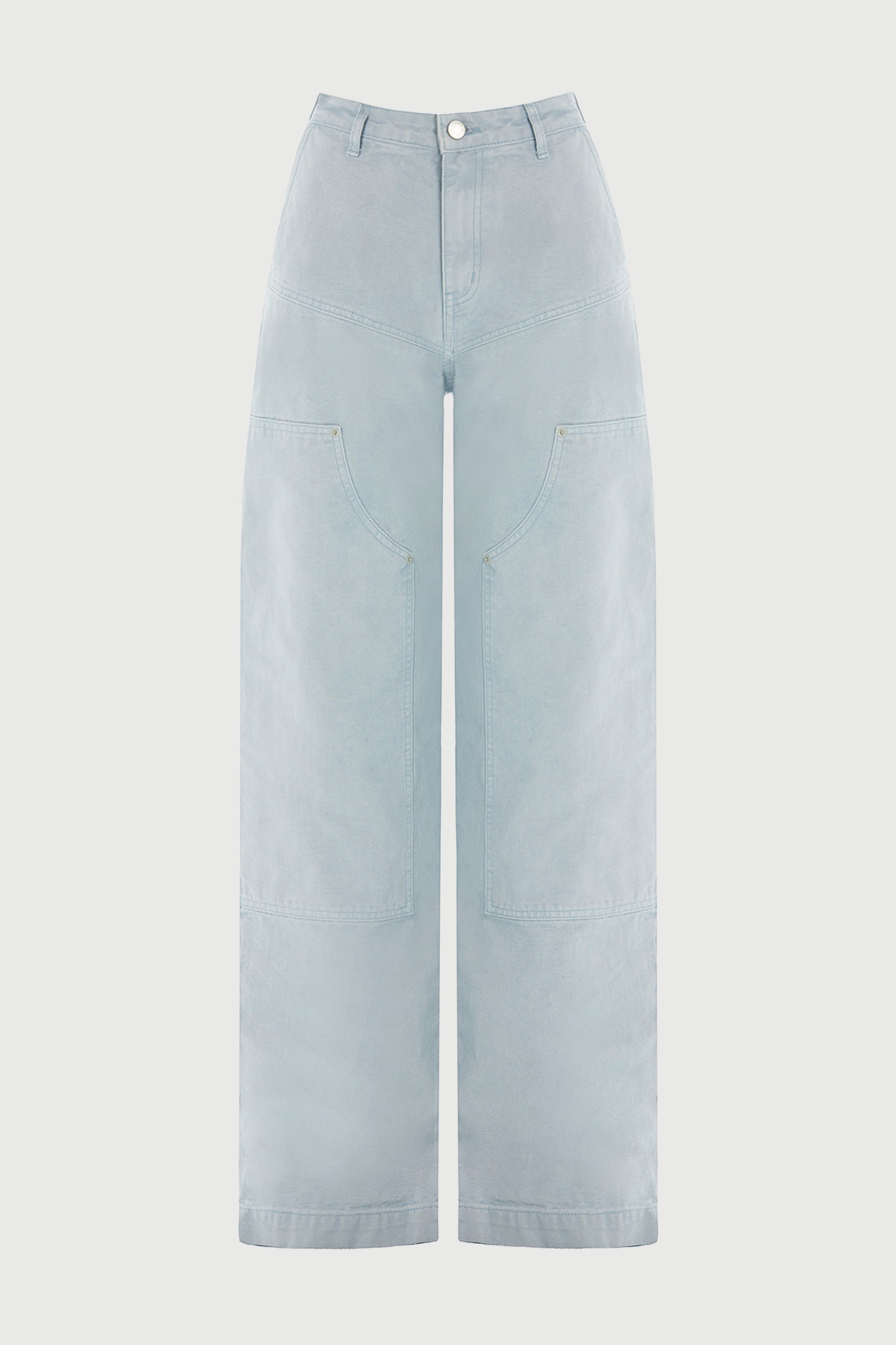Patch Wide Leg Jeans