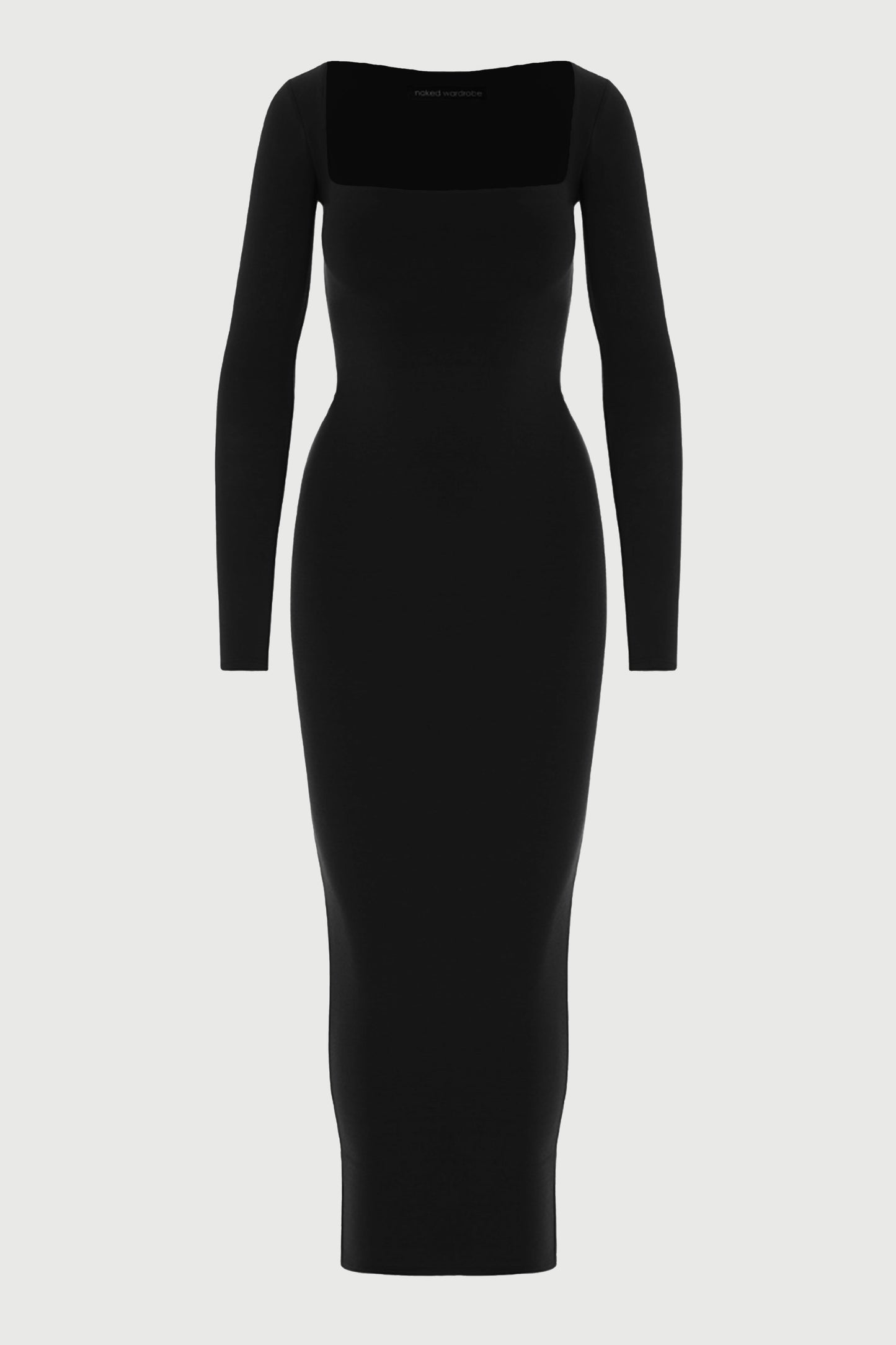 NW Square Neck Sculpt Maxi Dress