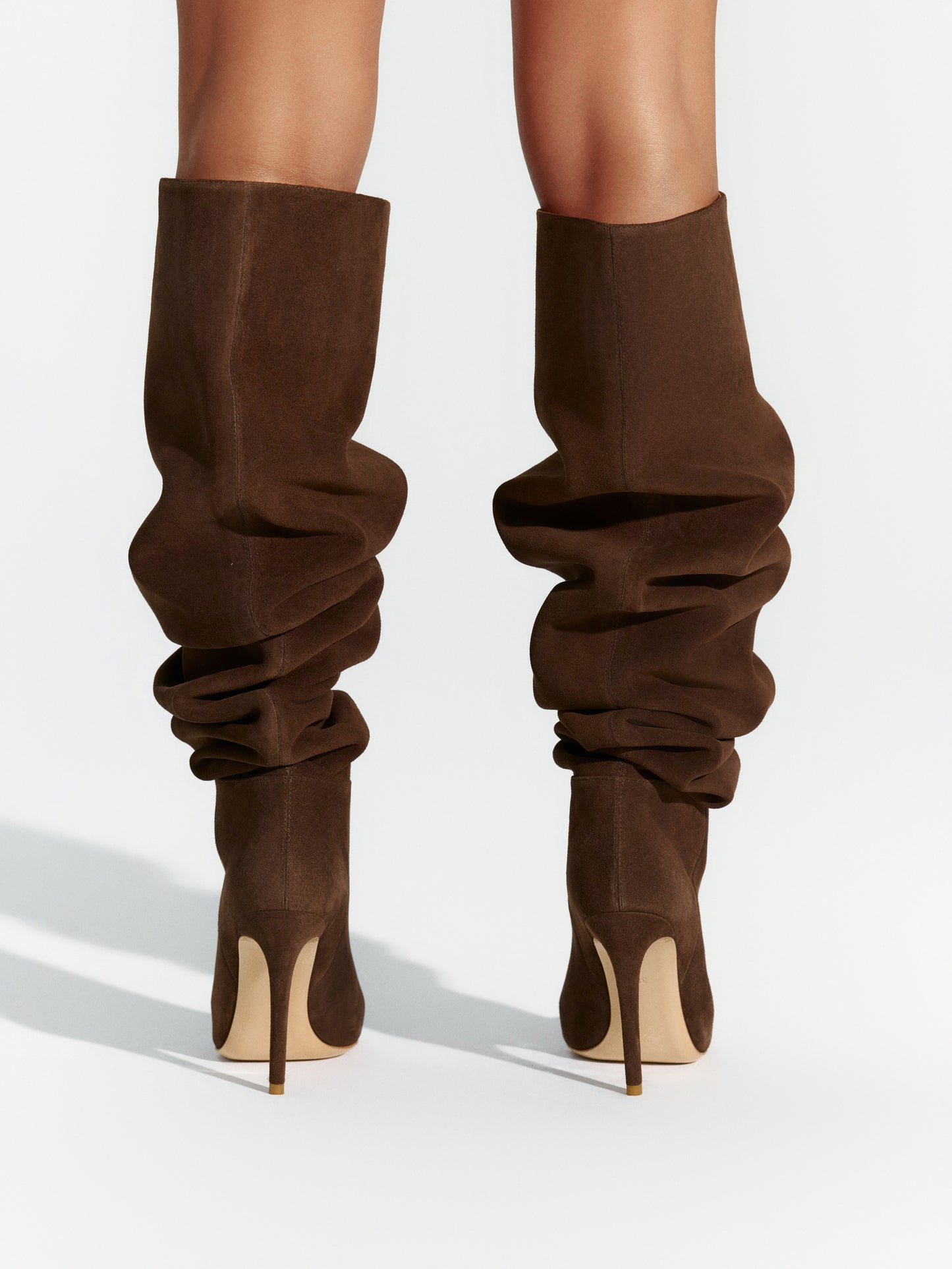 Suede Thigh High Boot