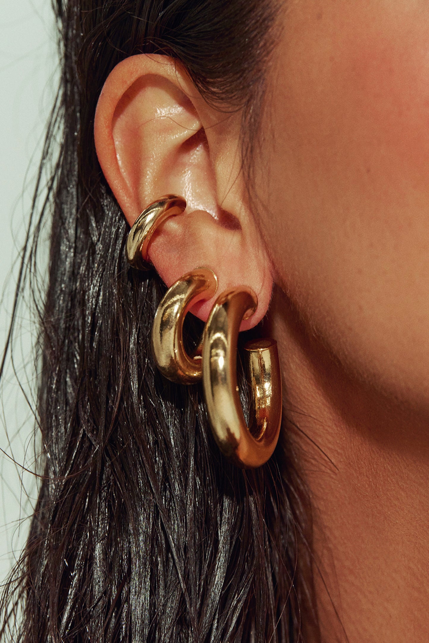 Gold Small Hoops
