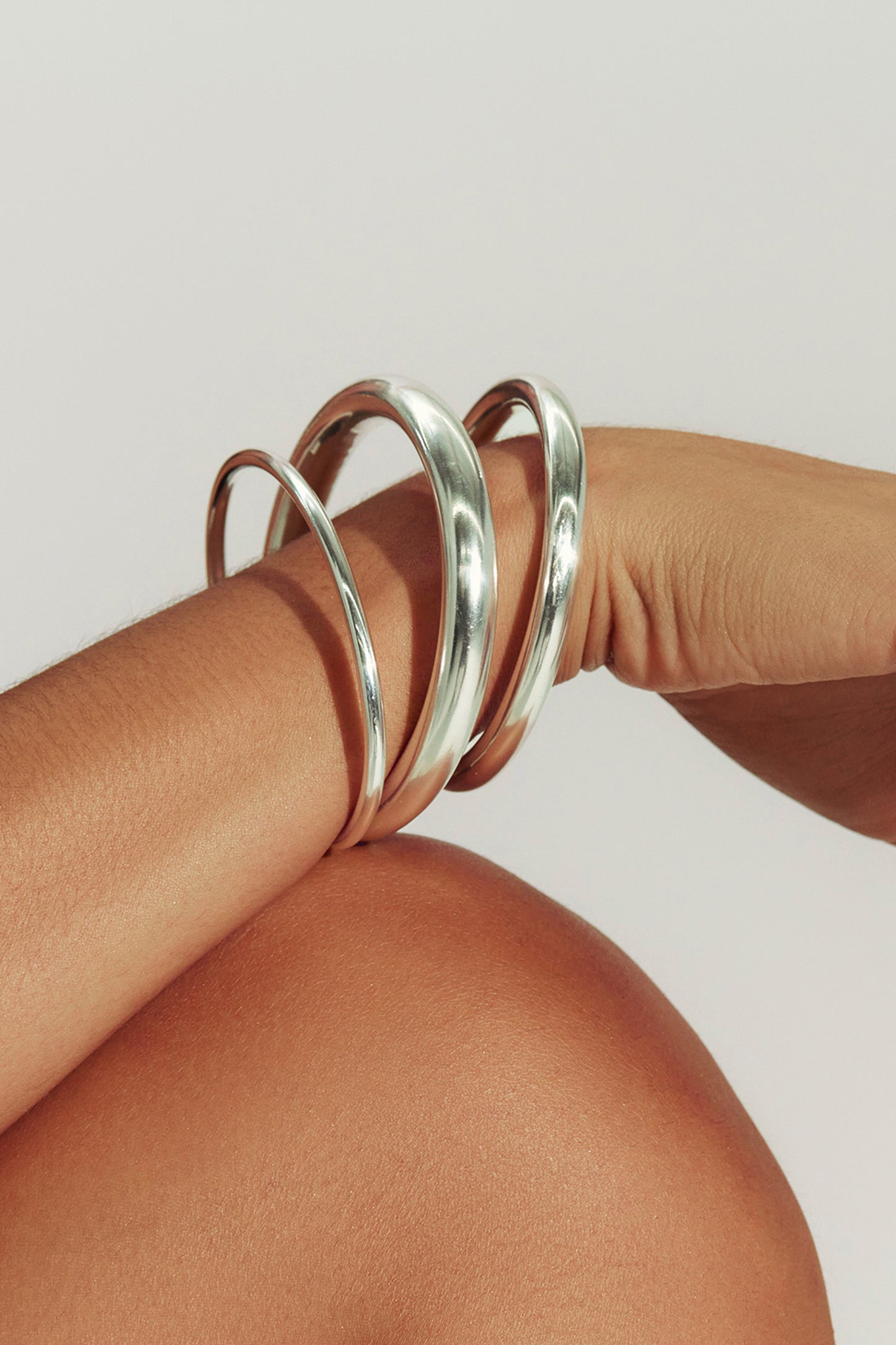 Silver Medium Cuff Bracelet
