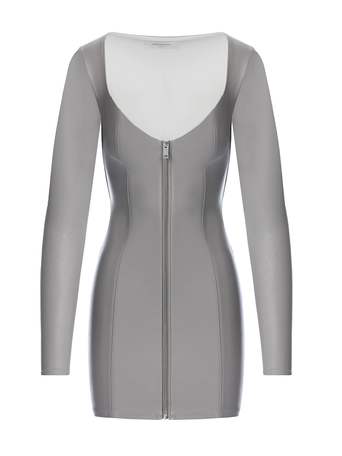 LEATHER ENERGY MINI DRESS
