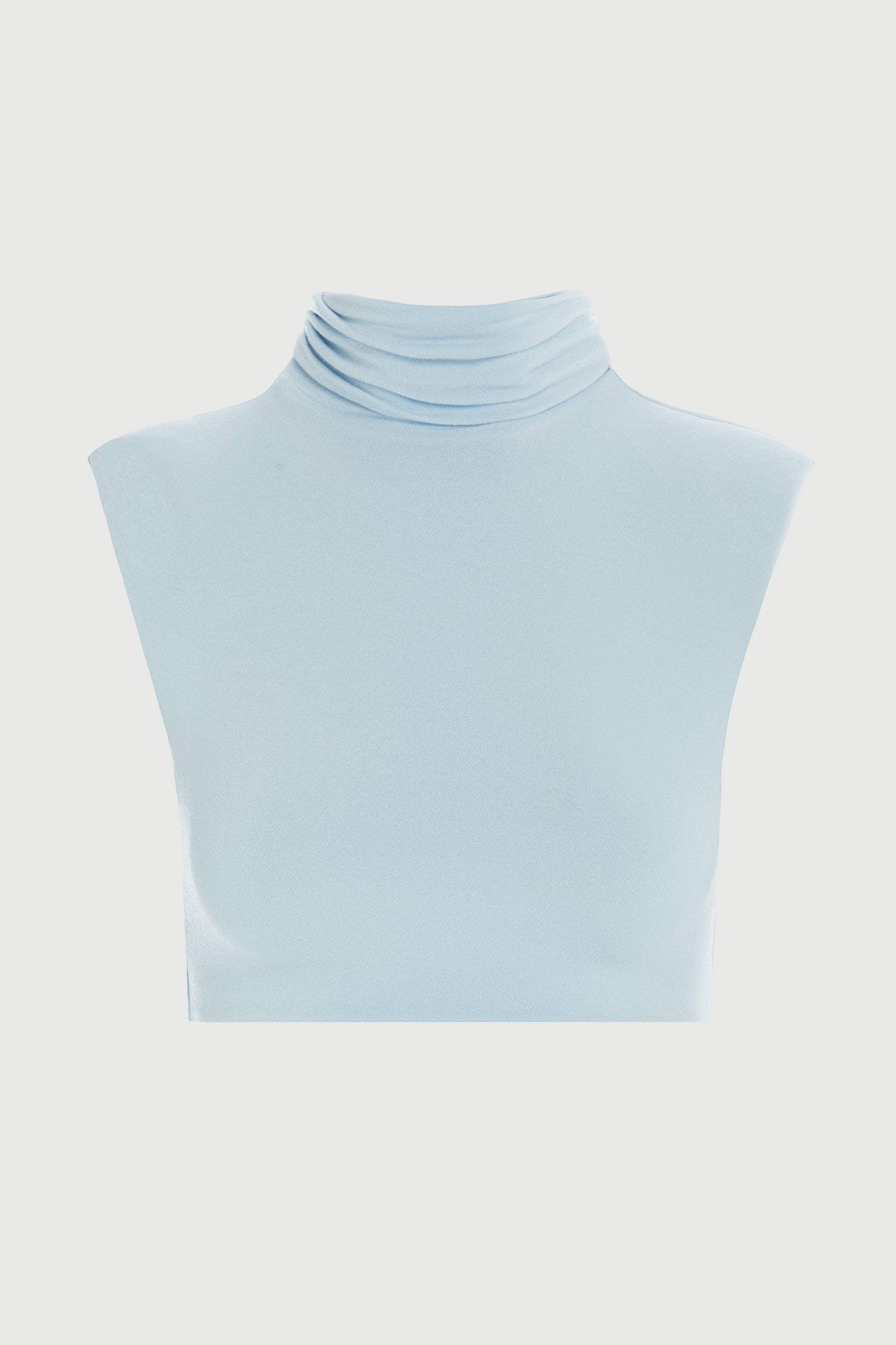 NW Turtleneck Sleeveless Crop Top