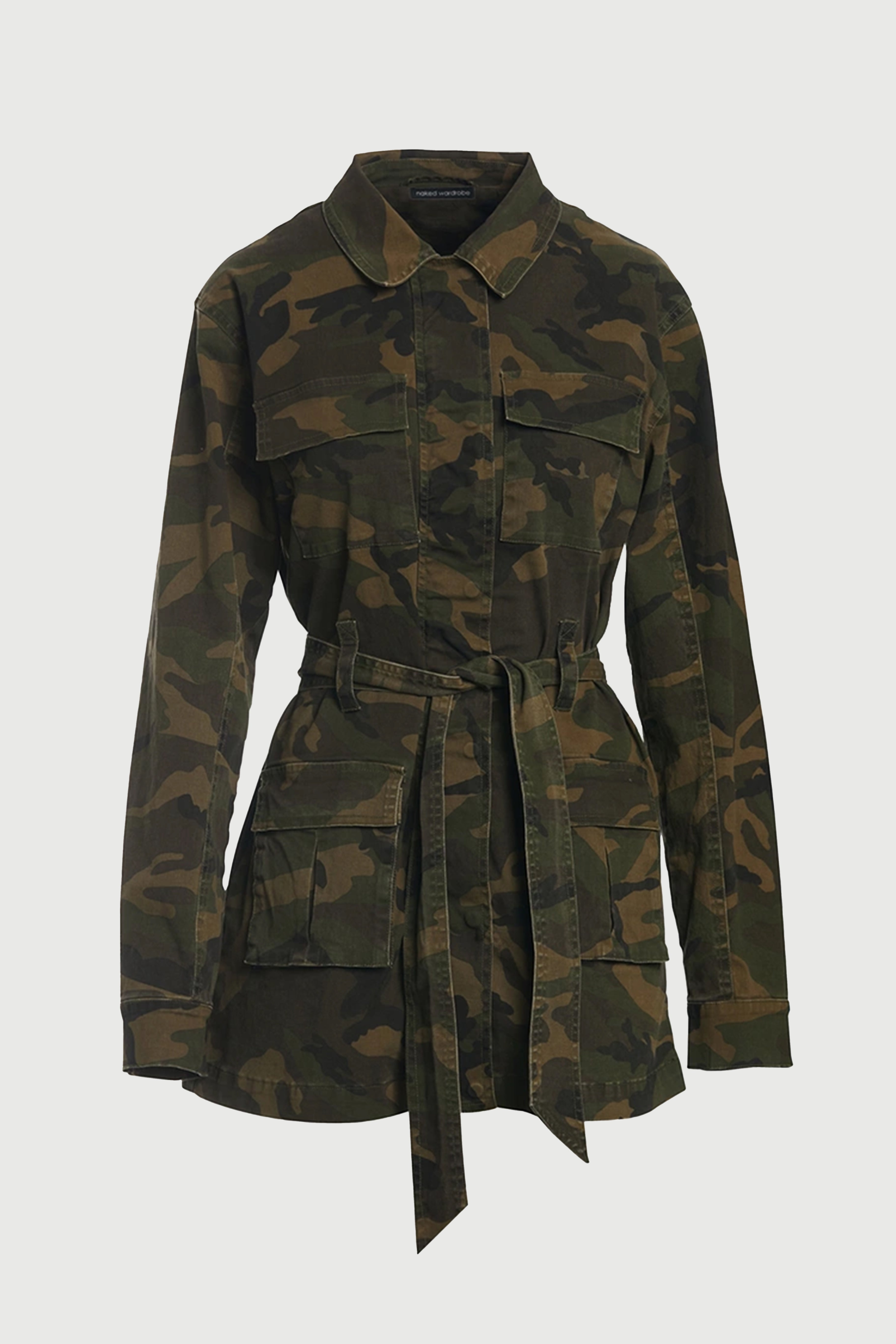 Camo Cargo Jacket – Naked Wardrobe