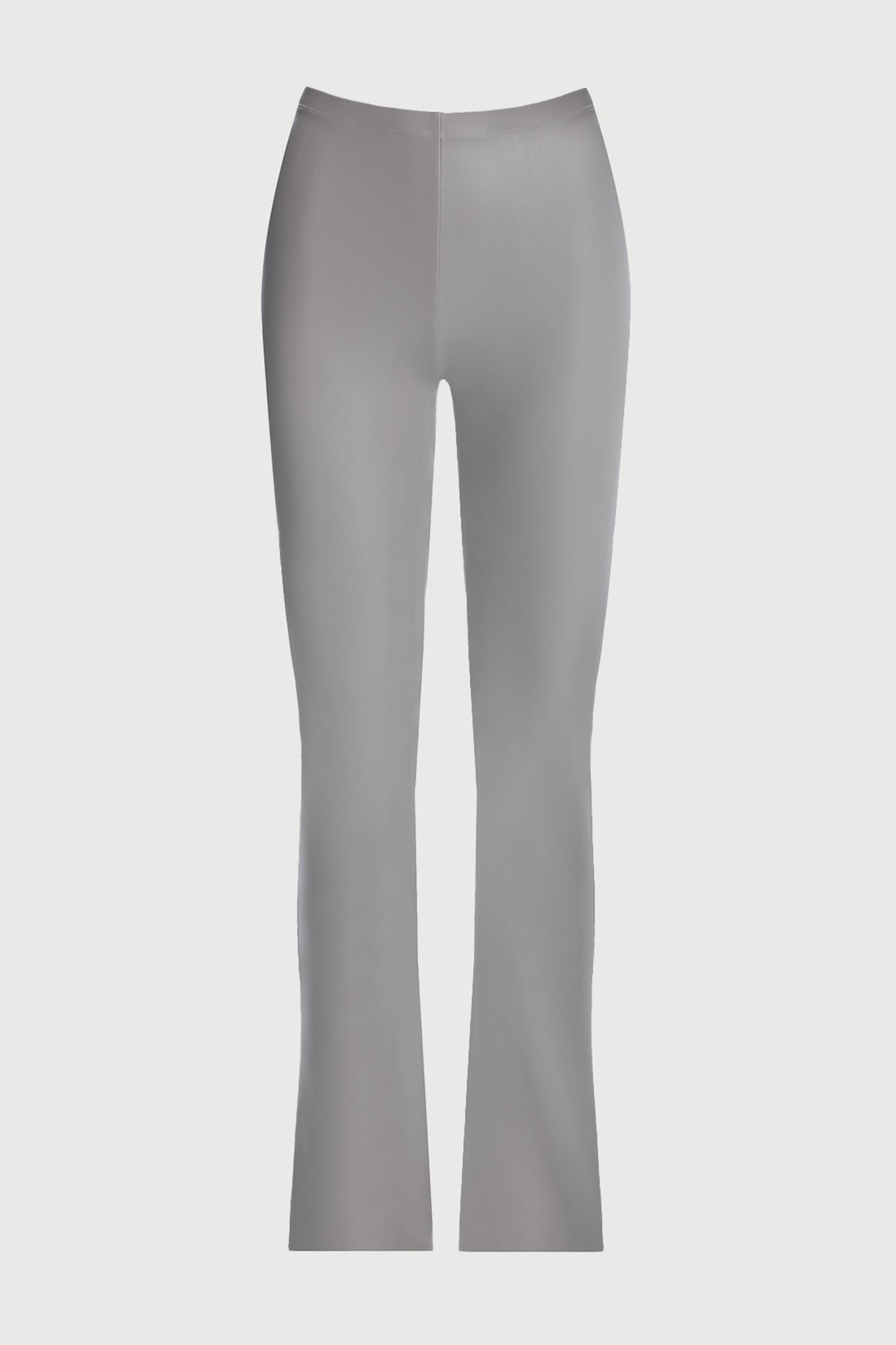 VEGAN LEATHER BOOTCUT PANT