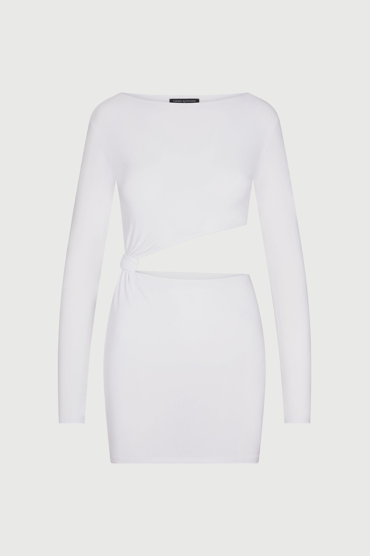 Hourglass Knotted Cut Out Mini Dress