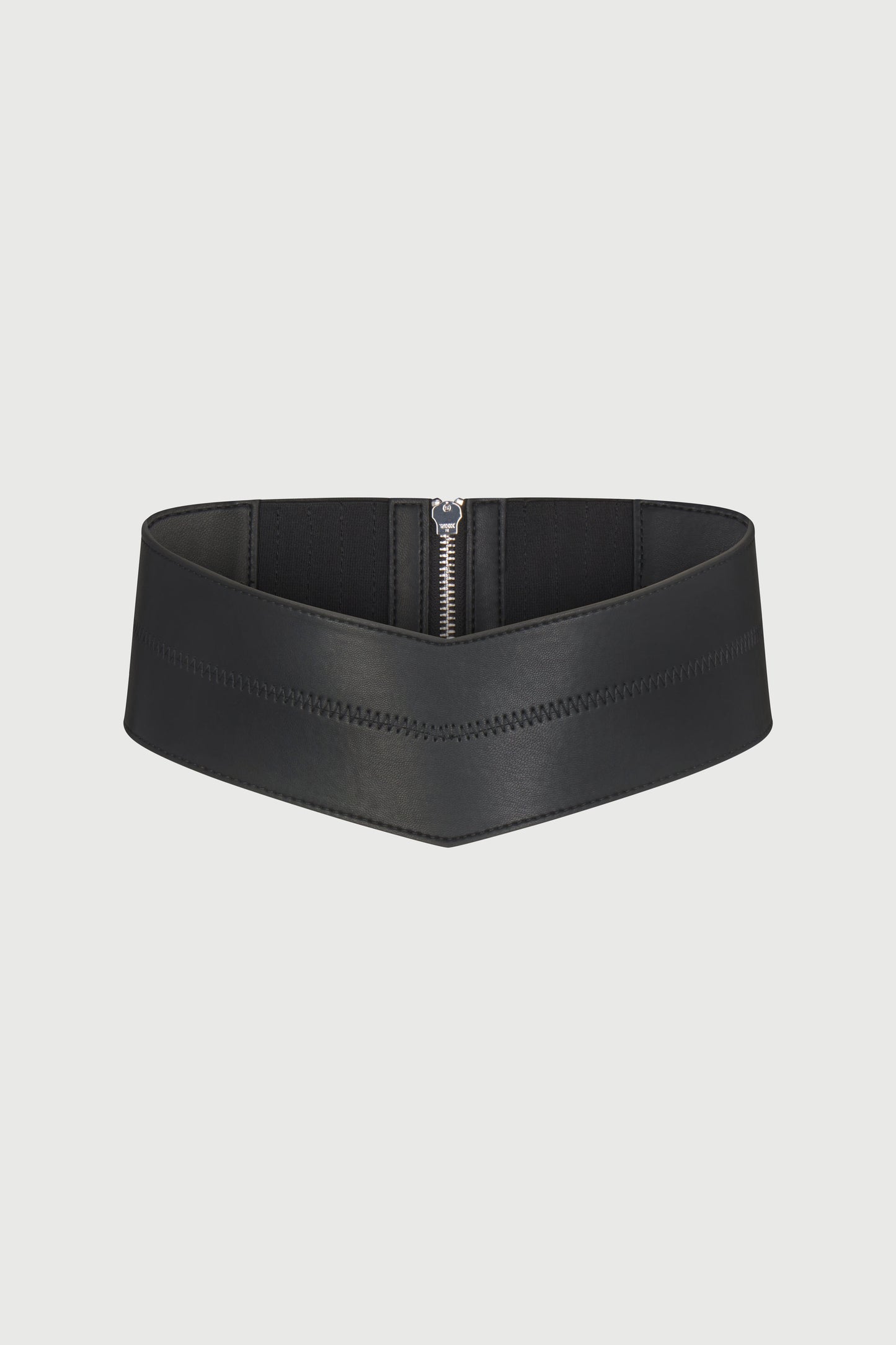 Vegan Leather V-Waist Belt