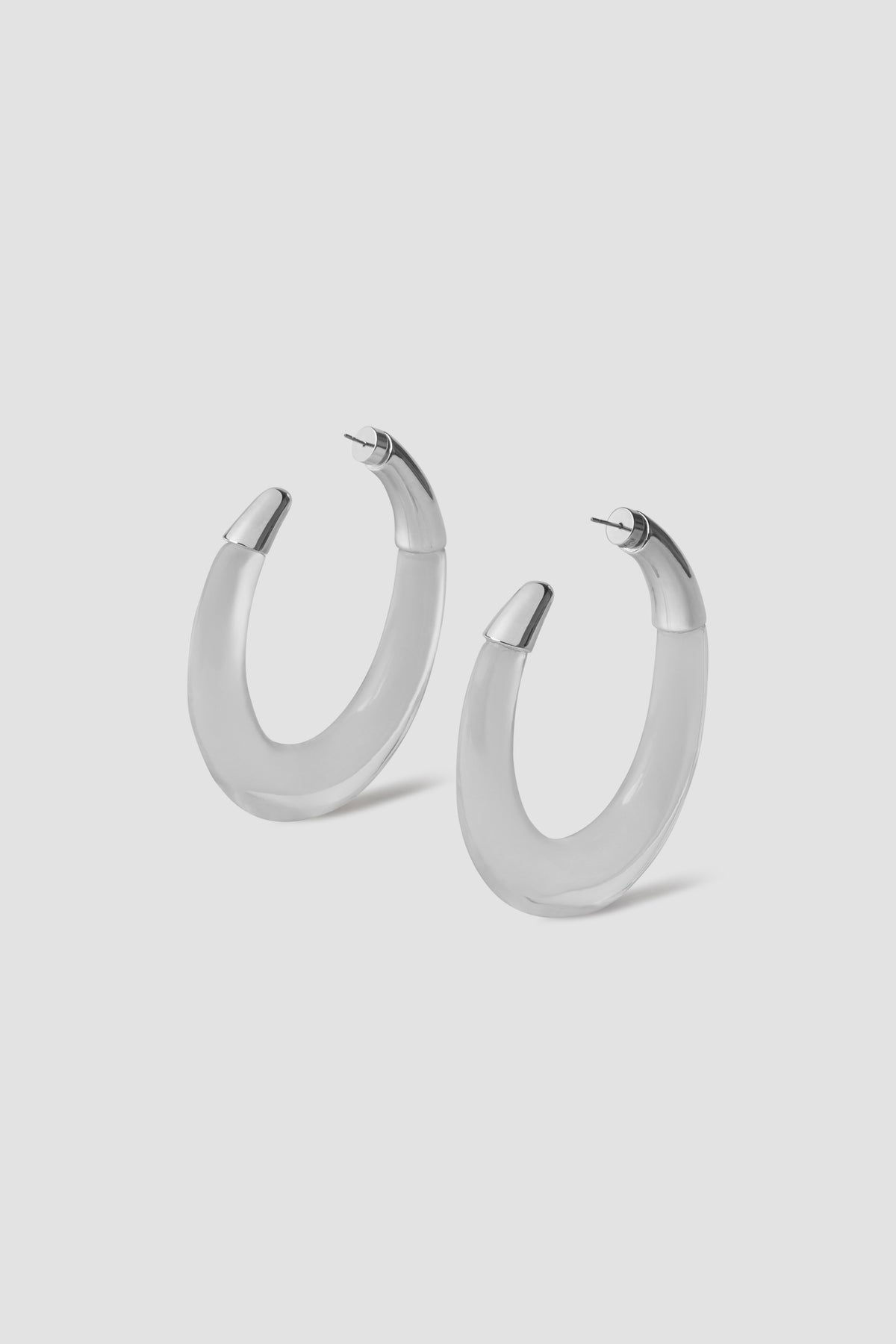 Resin Hoop Earrings