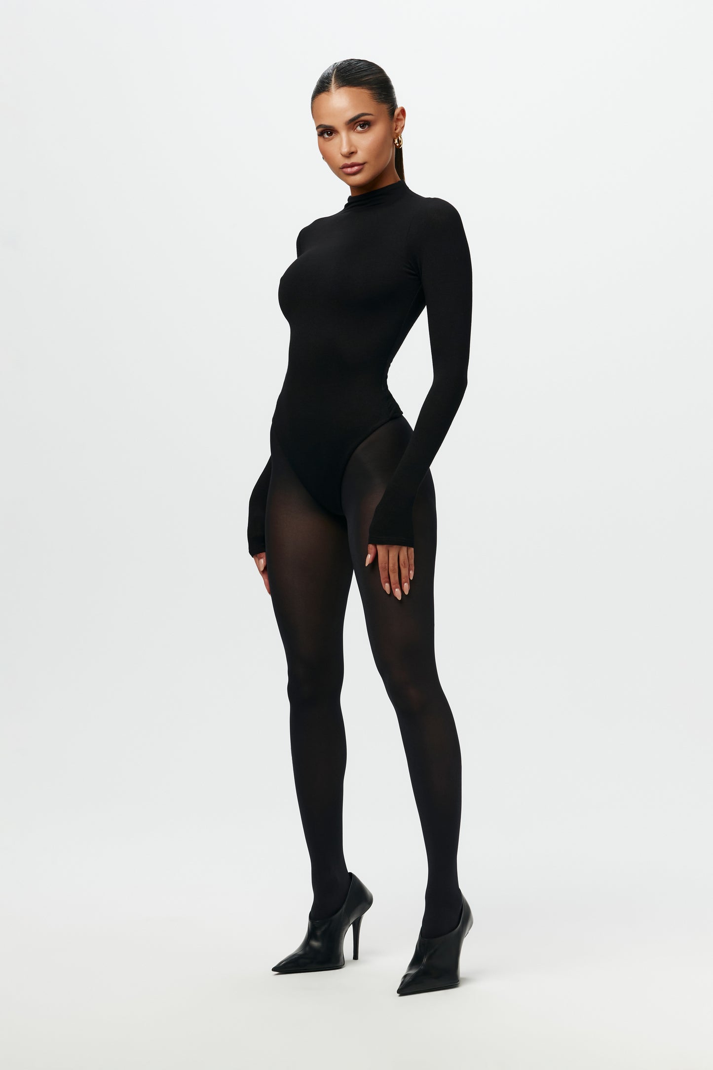 NW Sculpt Mock Neck Bodysuit