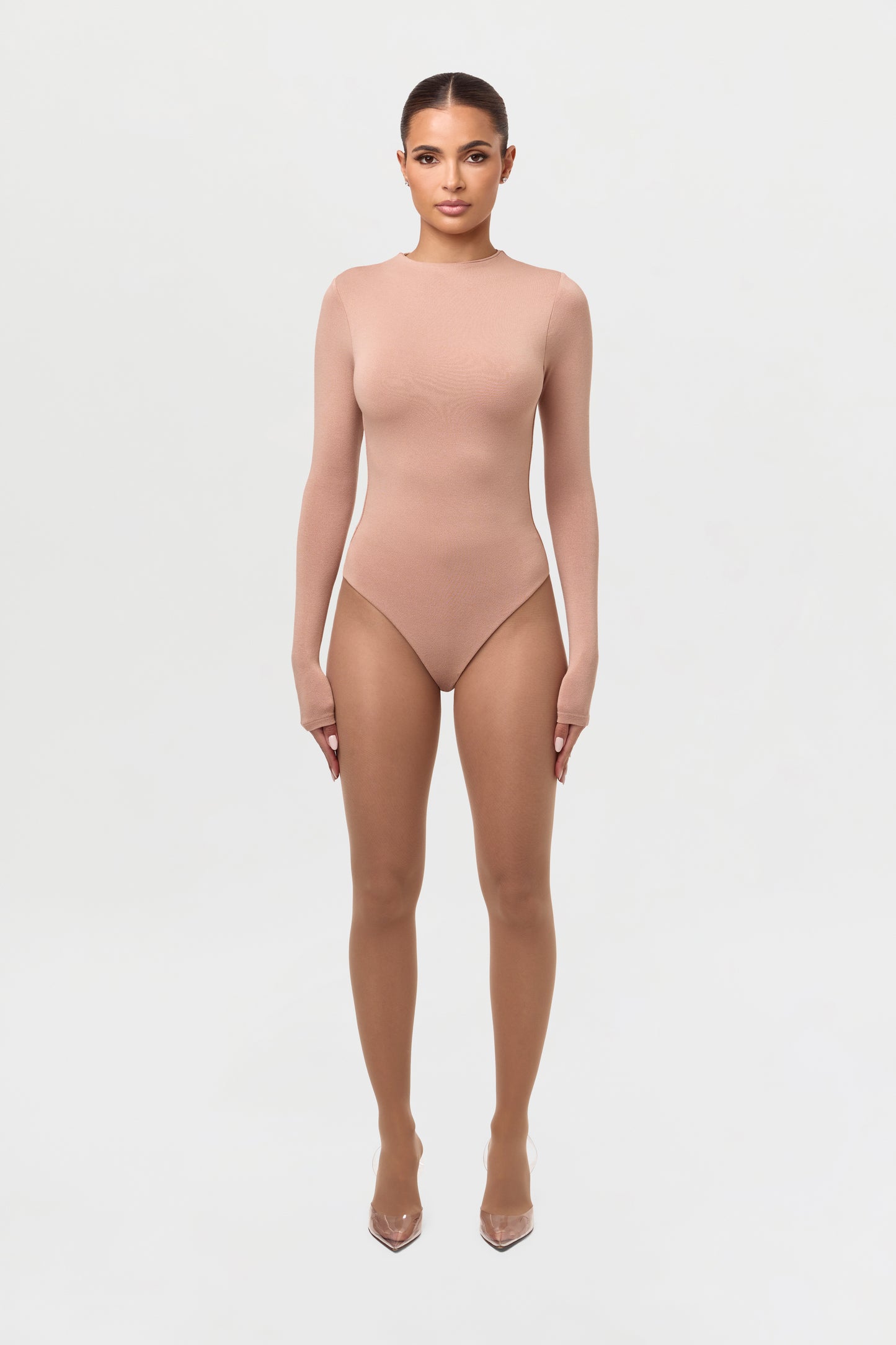 NW Sculpt Mock Neck Bodysuit