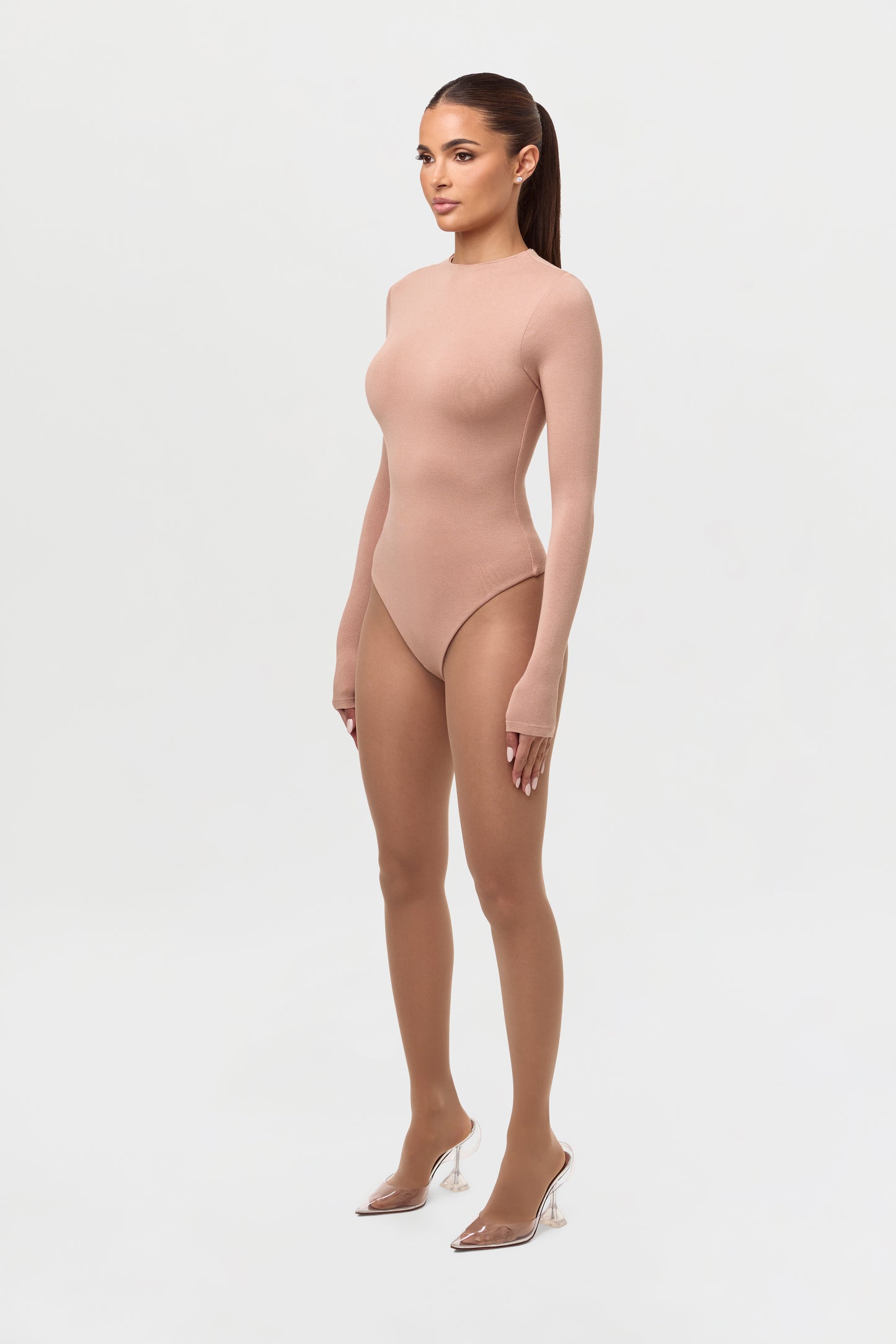 NW Sculpt Mock Neck Bodysuit