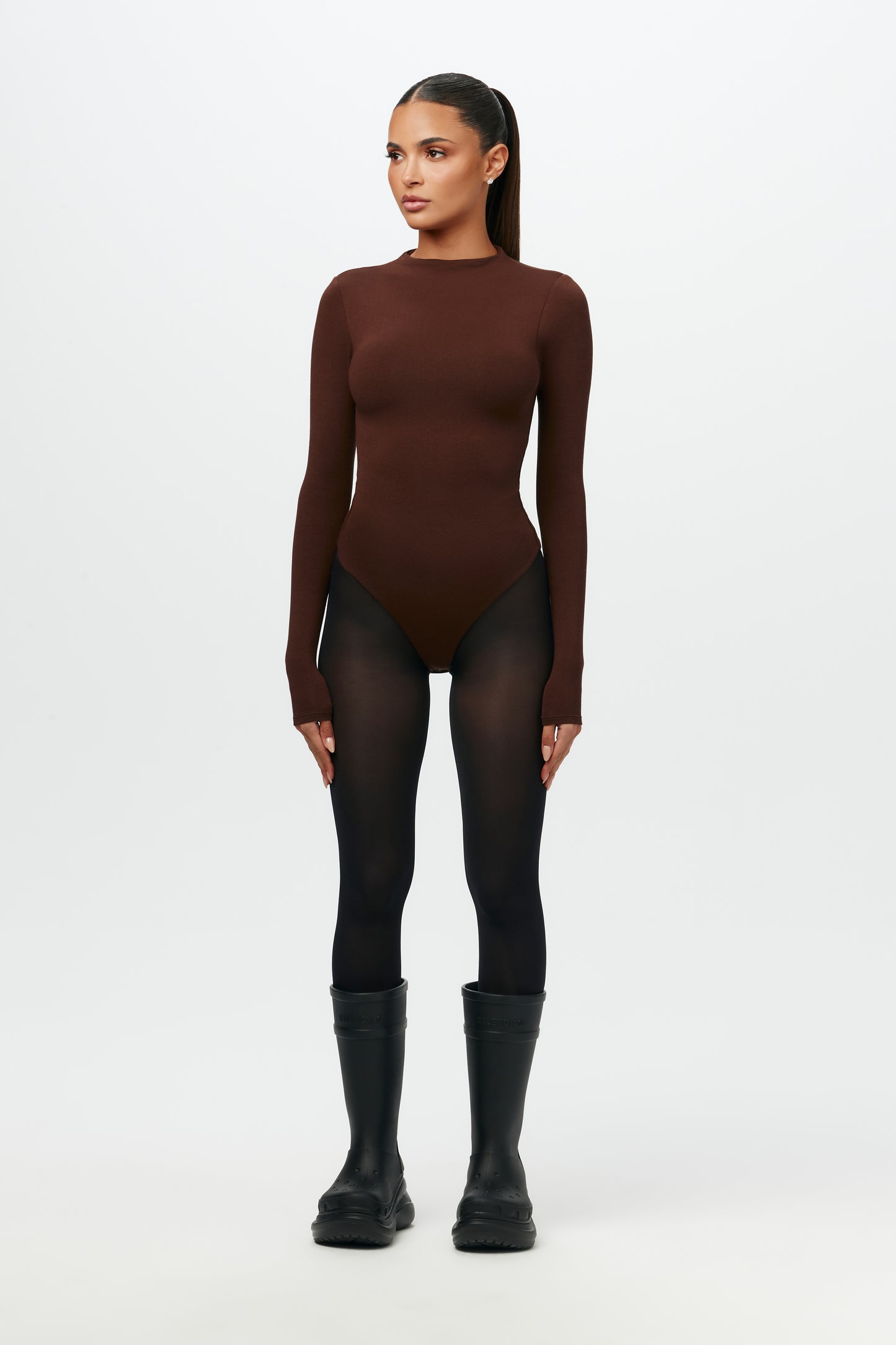 NW Sculpt Mock Neck Bodysuit
