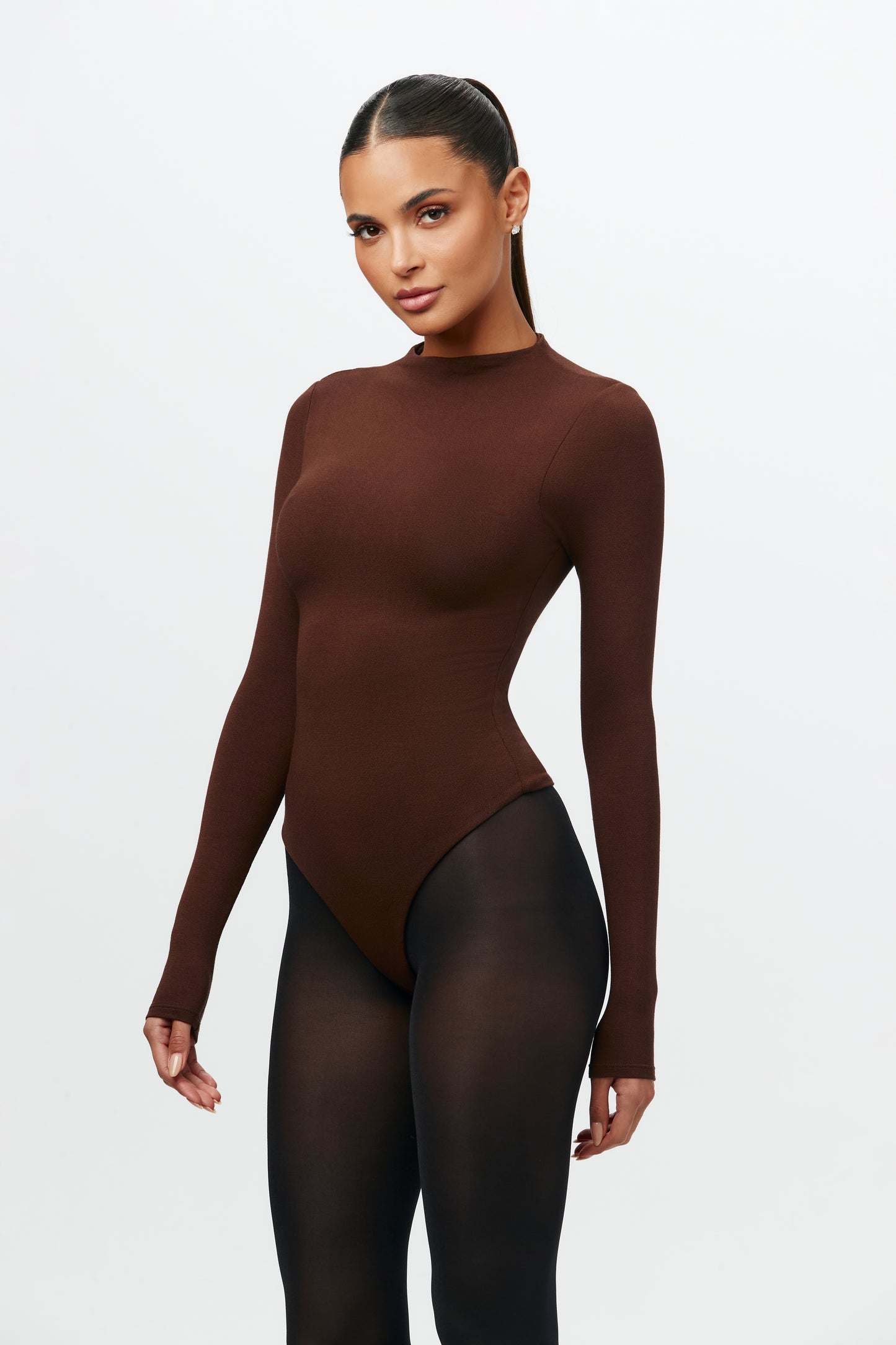 NW Sculpt Mock Neck Bodysuit
