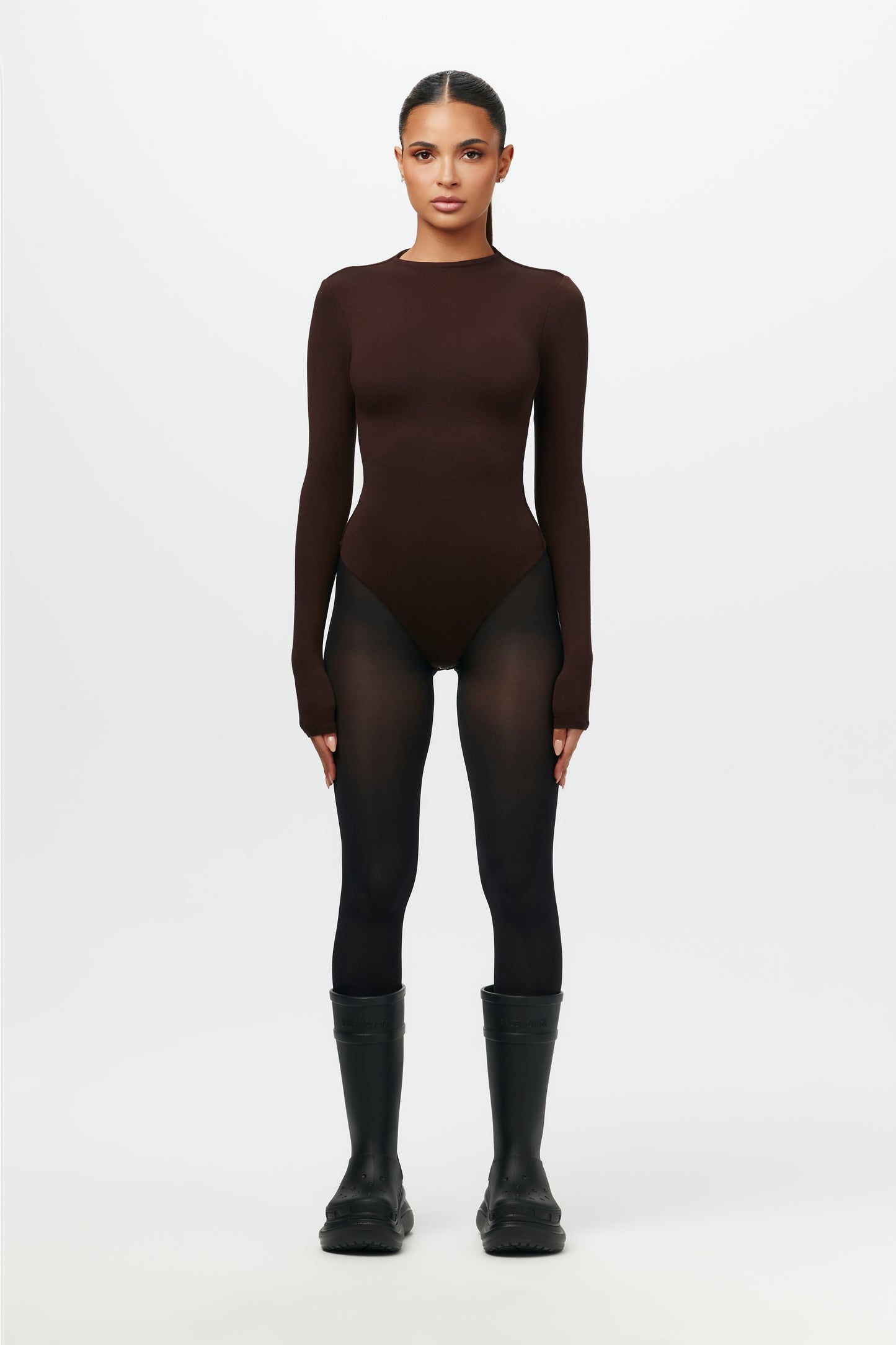 NW Sculpt Mock Neck Bodysuit