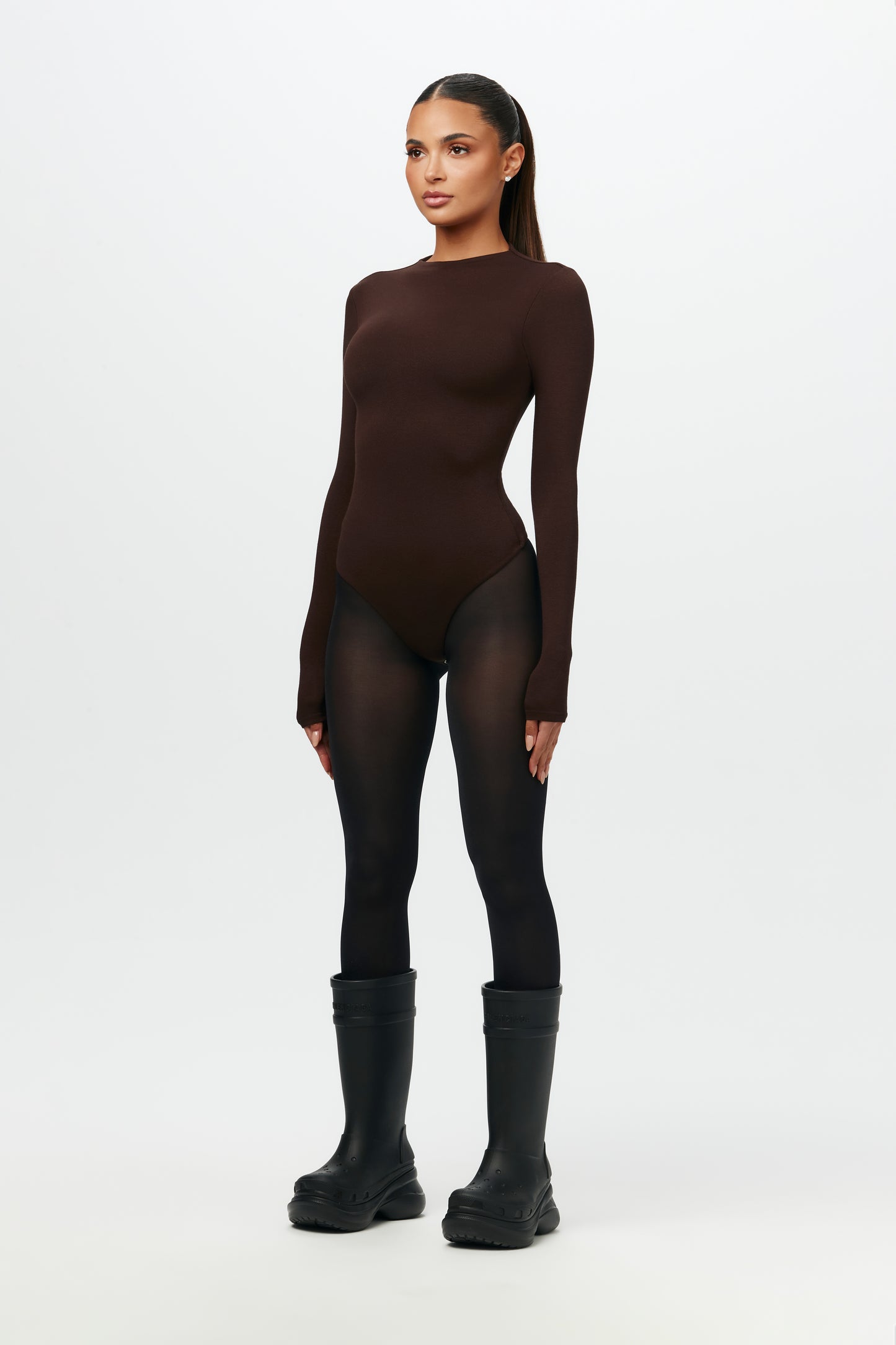 NW Sculpt Mock Neck Bodysuit
