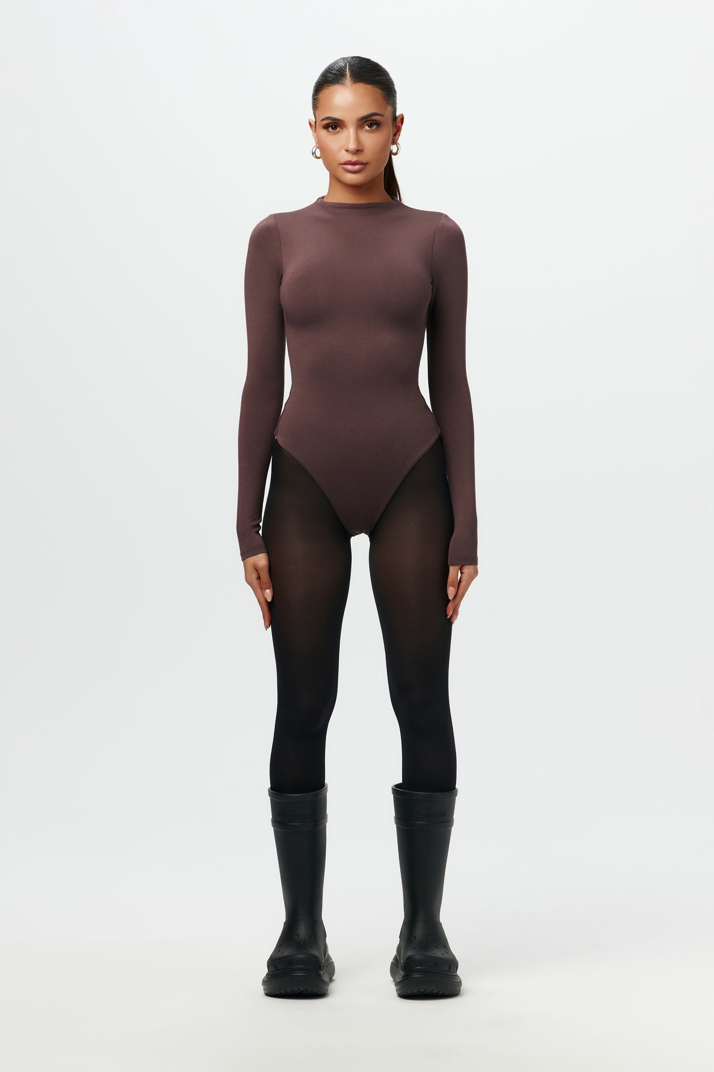 NW Sculpt Mock Neck Bodysuit