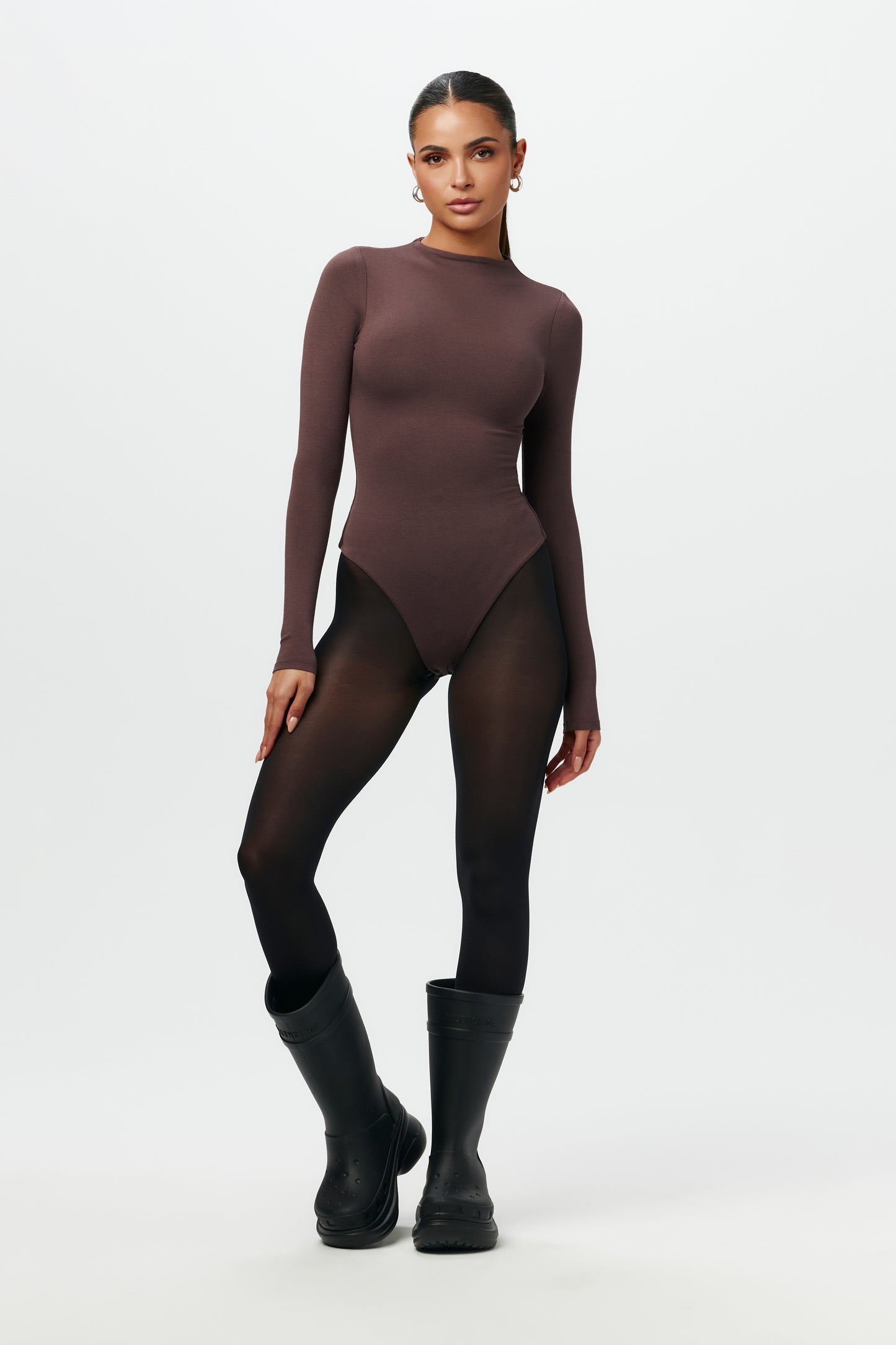 NW Sculpt Mock Neck Bodysuit