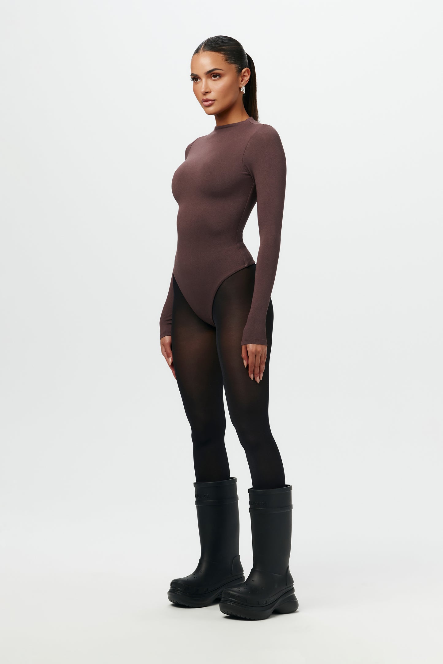 NW Sculpt Mock Neck Bodysuit