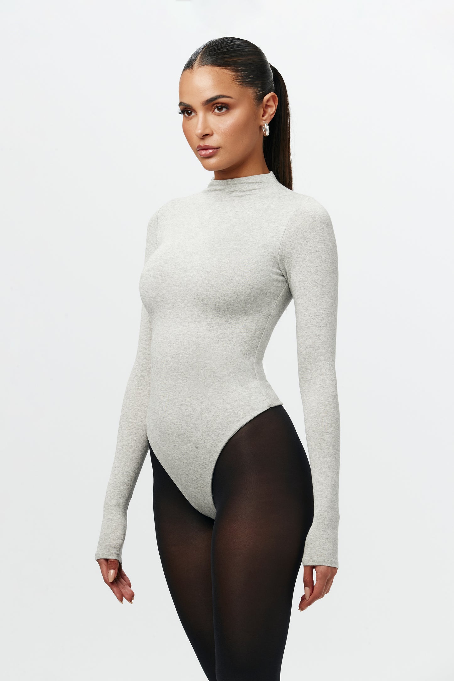 NW Sculpt Mock Neck Bodysuit