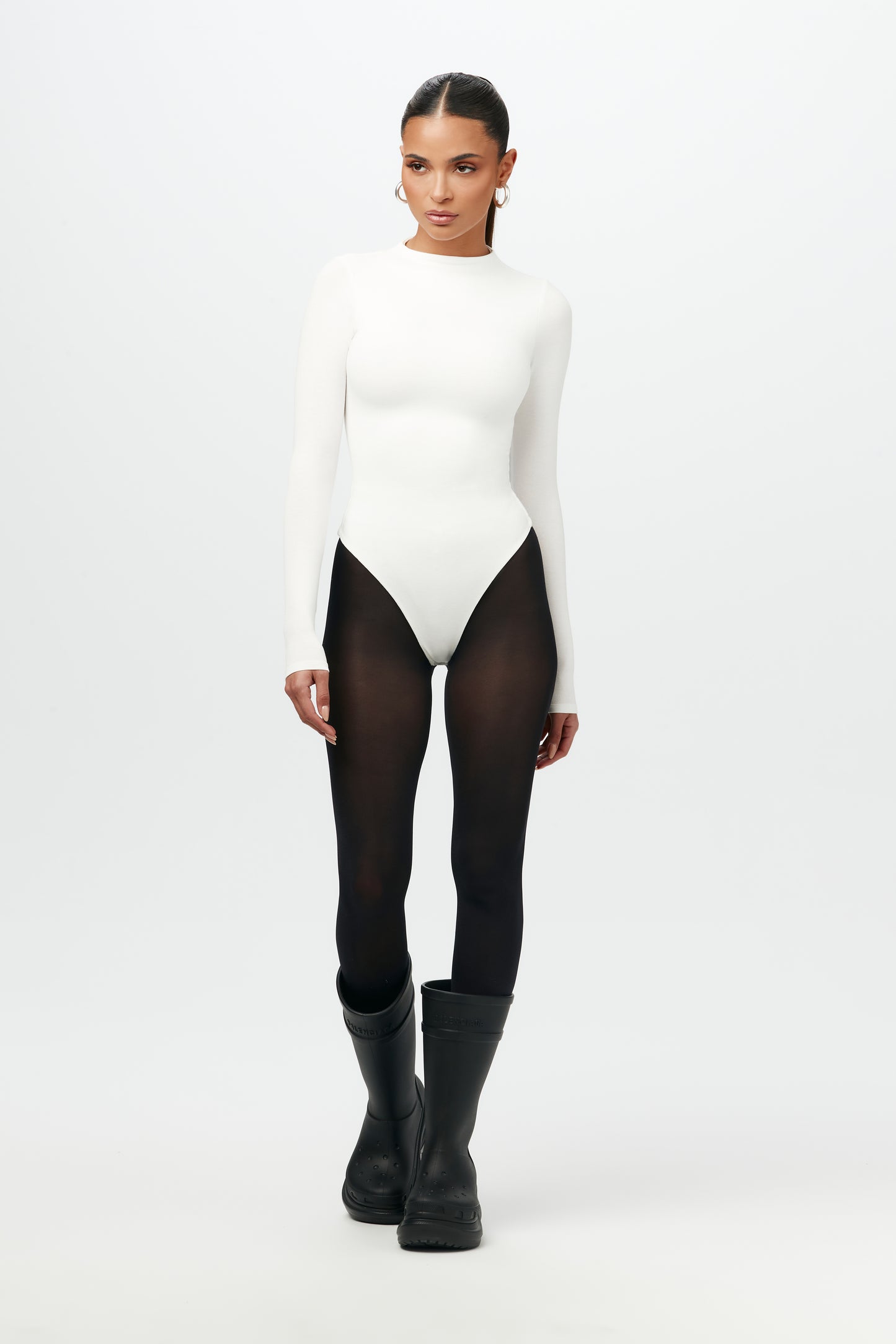 NW Sculpt Mock Neck Bodysuit