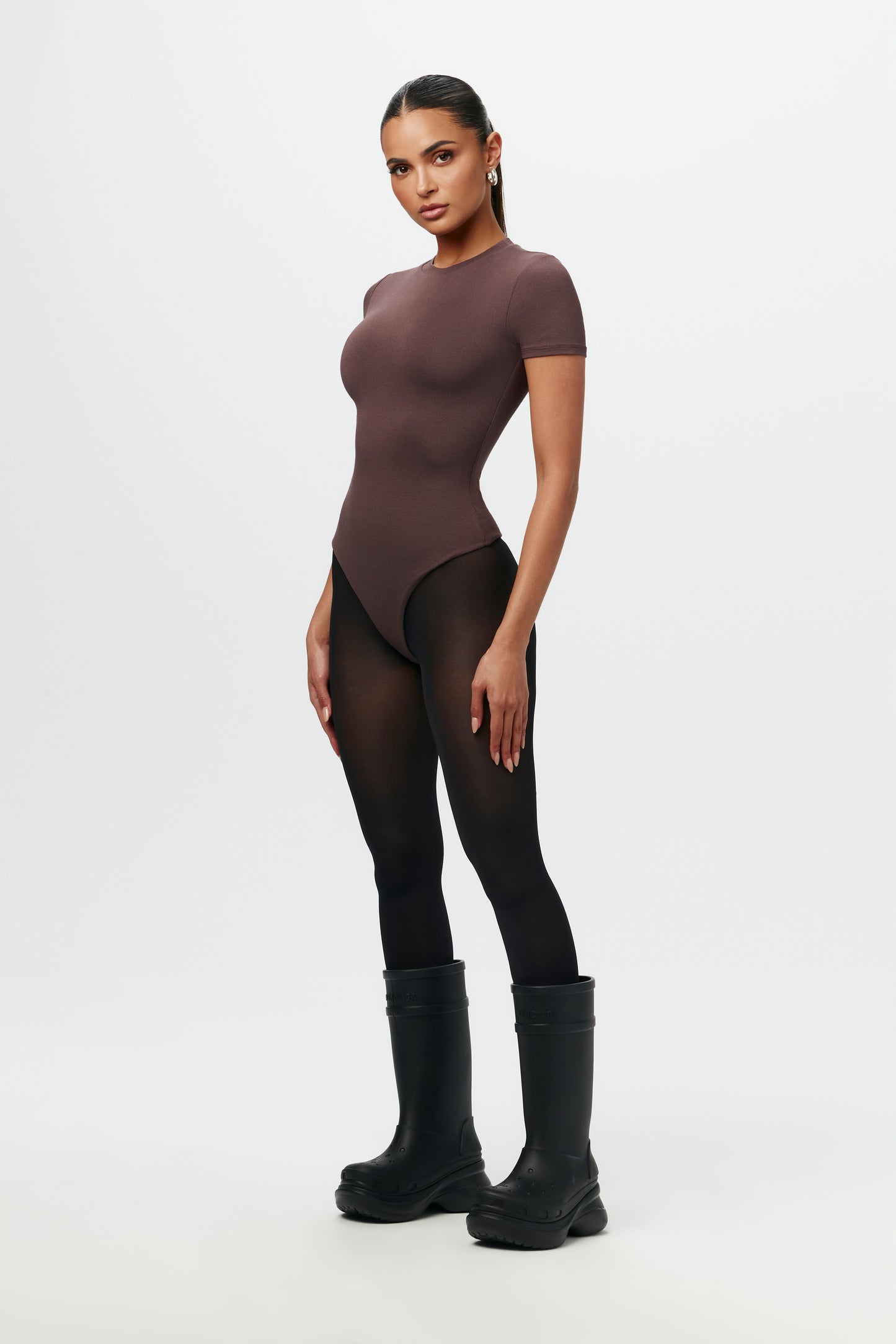NW Crewneck Short Sleeve Bodysuit