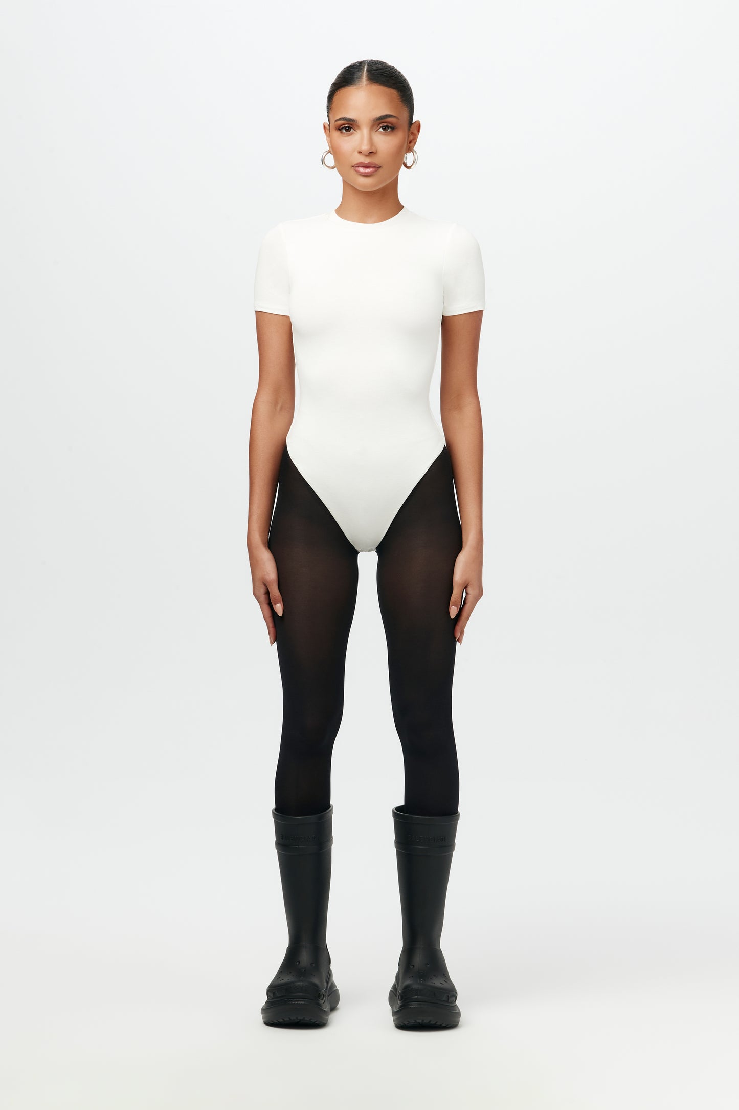 NW Crewneck Short Sleeve Bodysuit