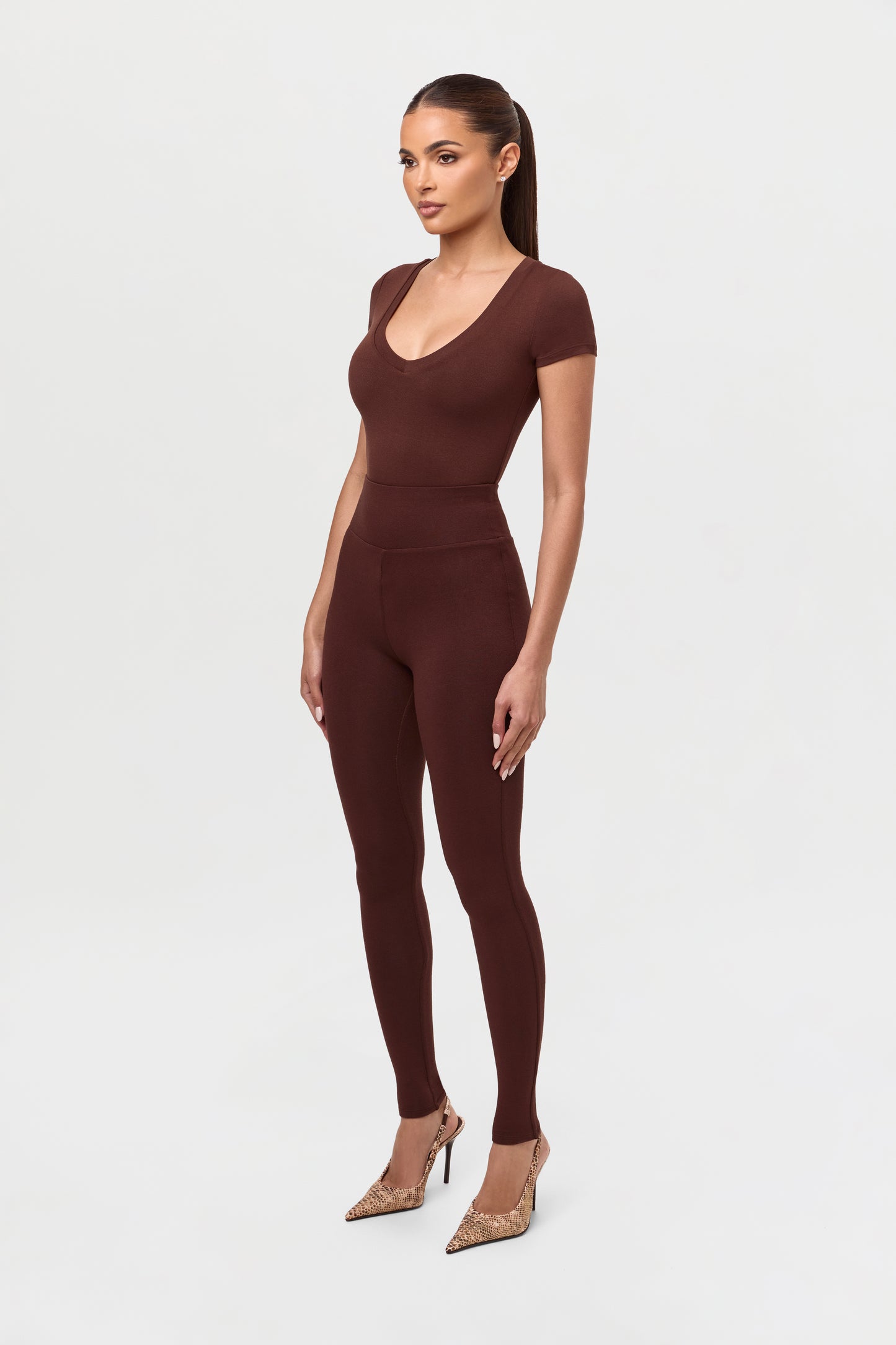 Get Nw Waisted Leggings
