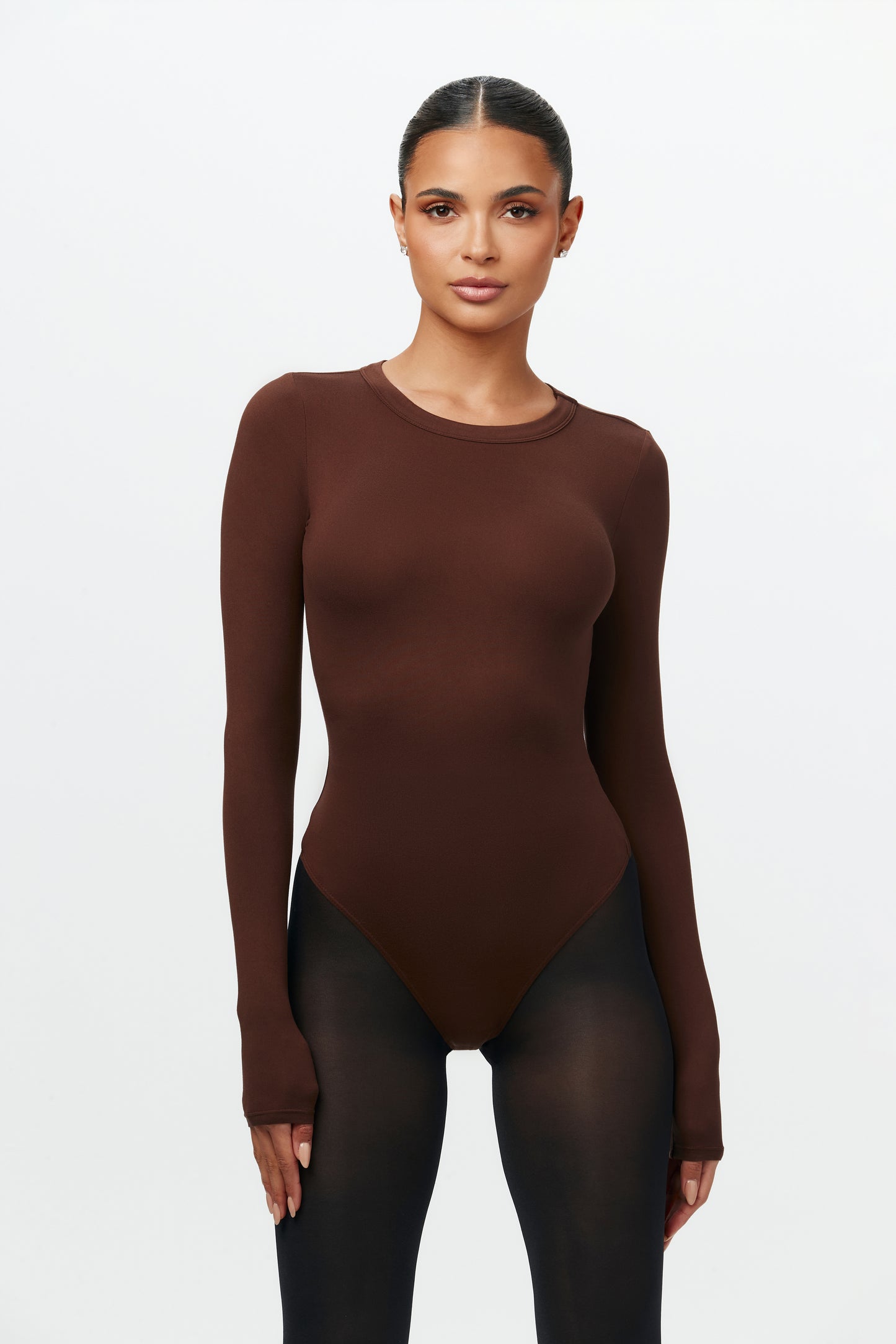 Bare Crewneck Long Sleeve Bodysuit