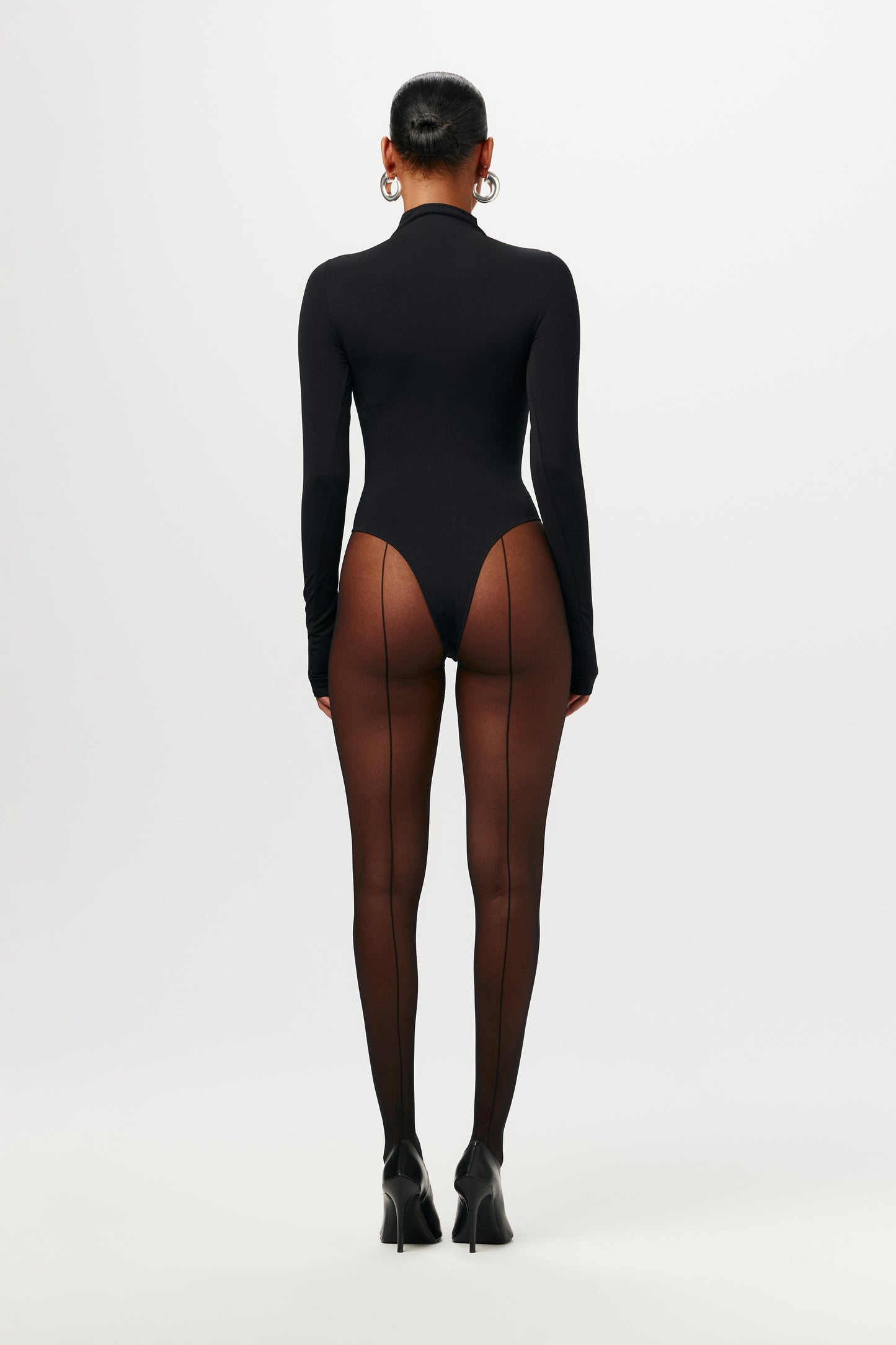 Seamless Mock Neck Bodysuit