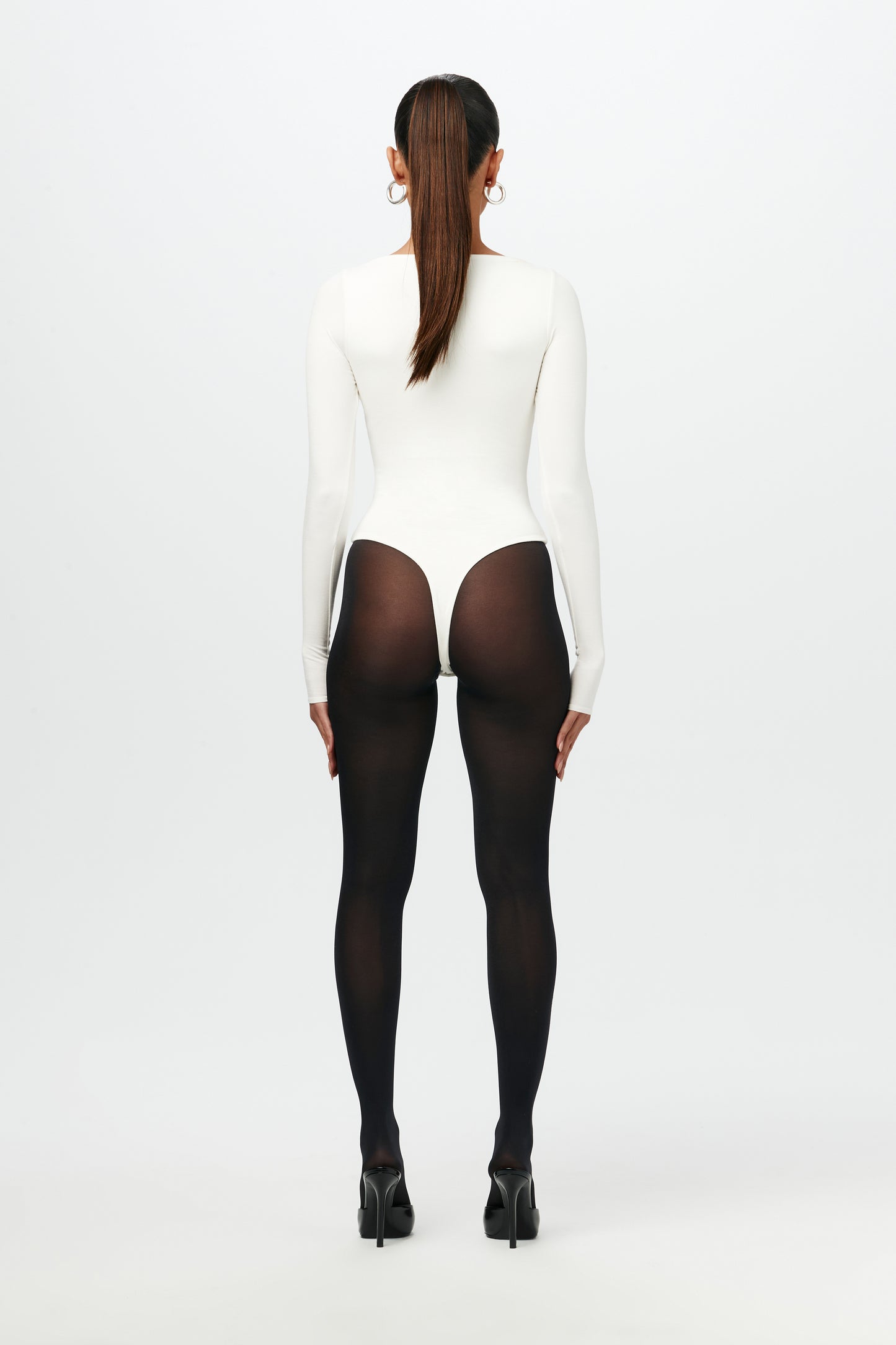 Butter Boatneck Long Sleeve Bodysuit