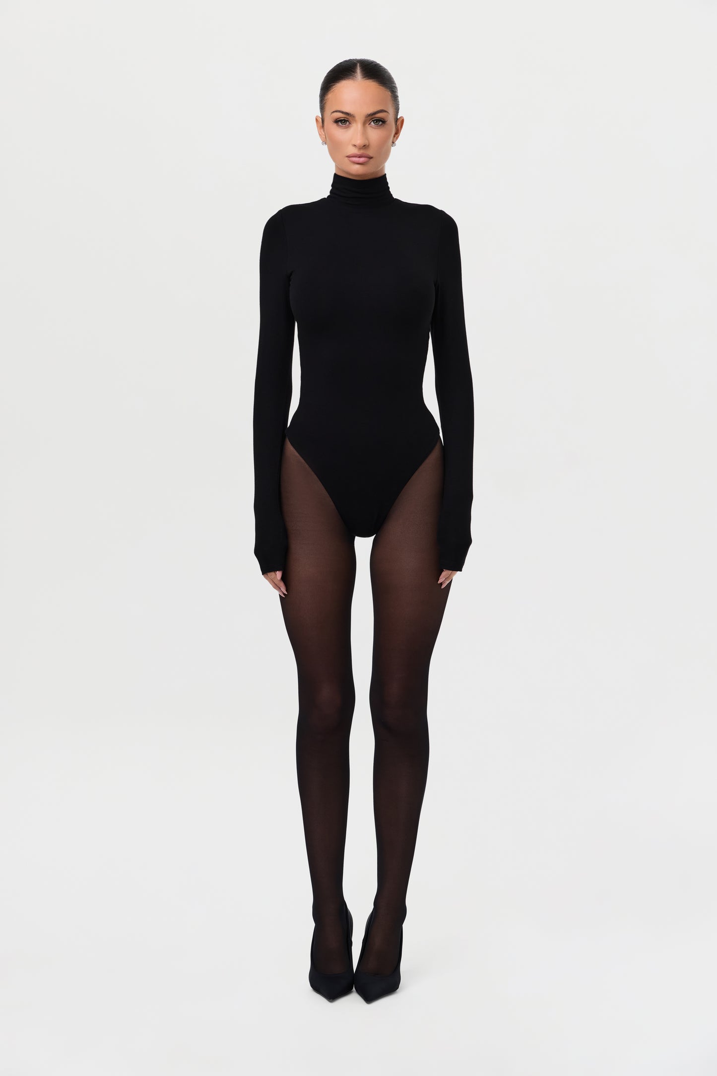 Butter Turtleneck Contour Bodysuit