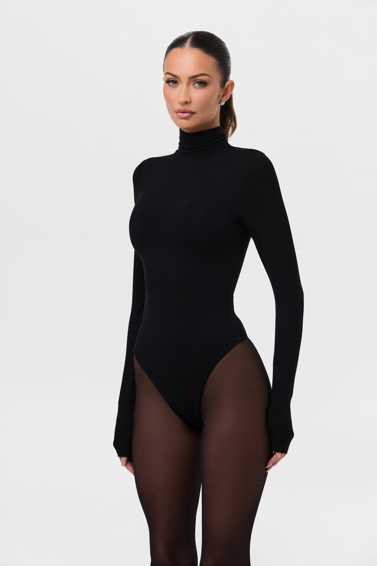 Butter Turtleneck Contour Bodysuit