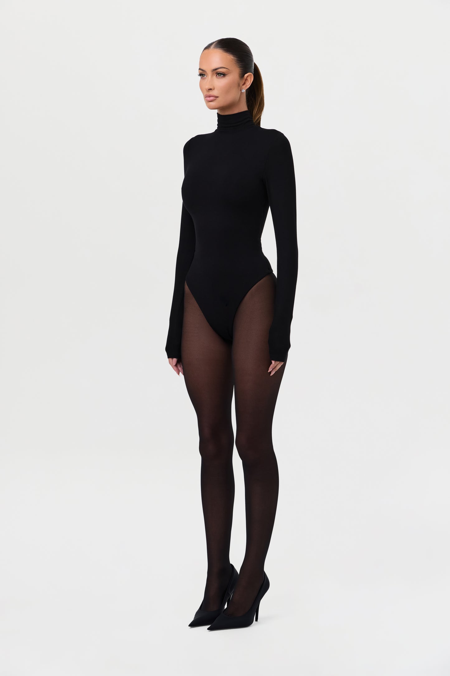 Butter Turtleneck Contour Bodysuit