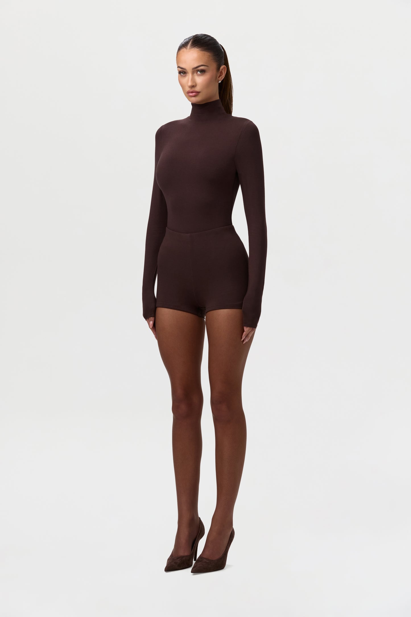 Butter Scoop Waist Hot Pants