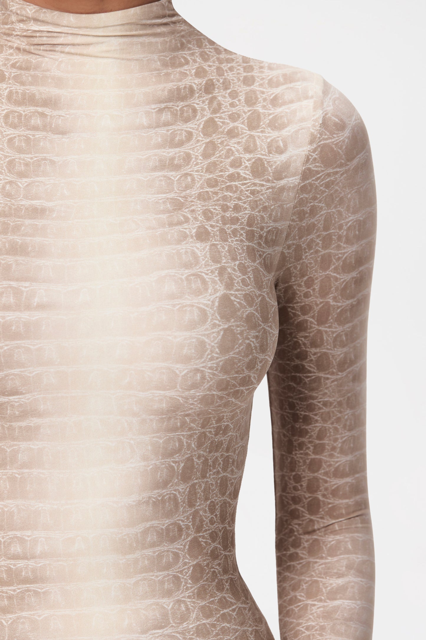 Naked Print Bodysuit
