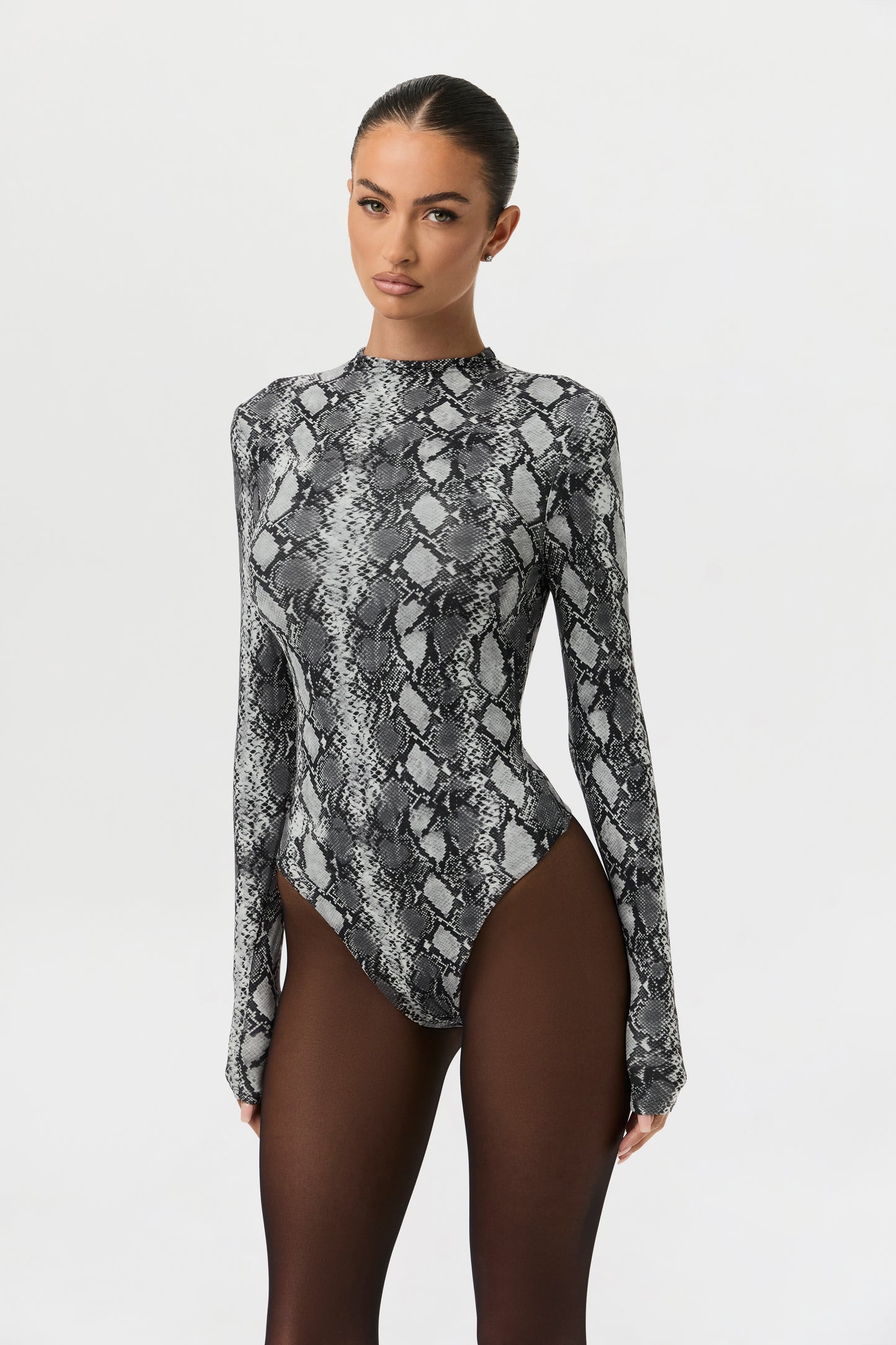 Naked Print Bodysuit