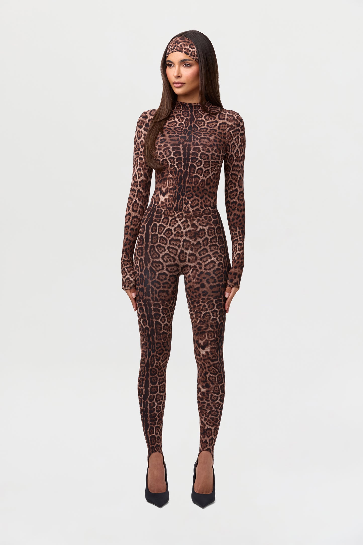Naked Print Stirrup Legging