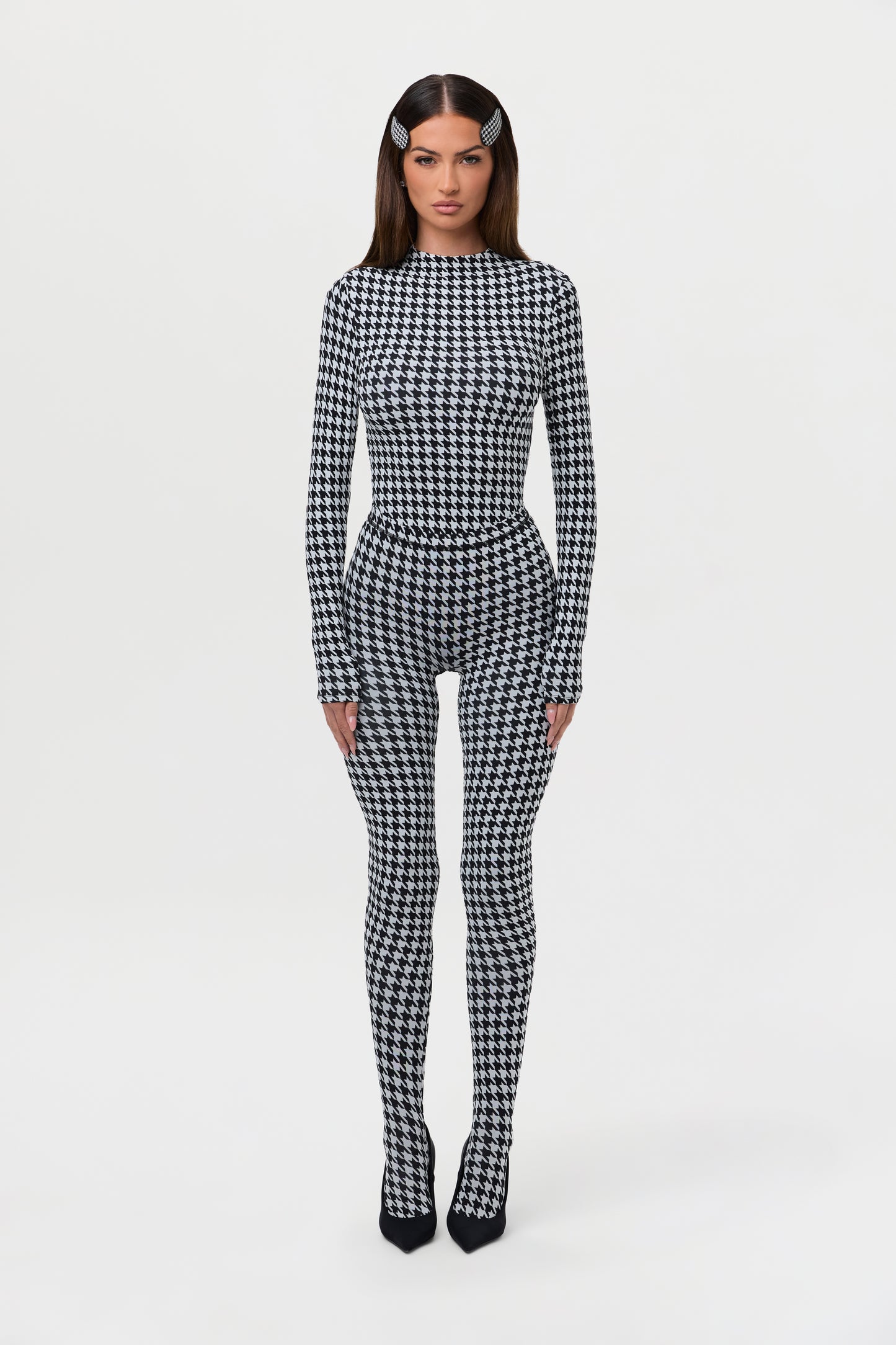 Naked Print Tights Petite