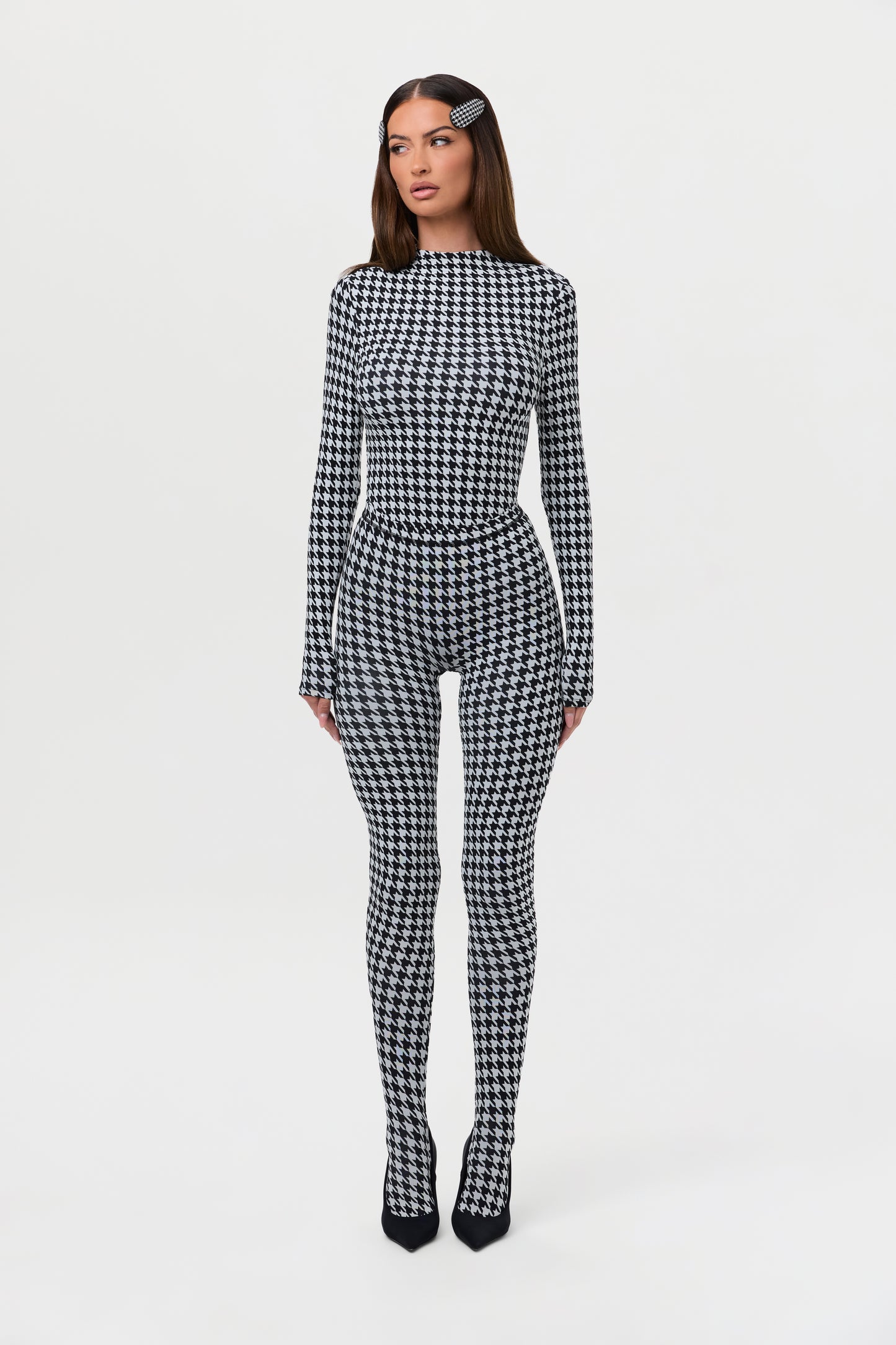 Naked Print Tights Petite