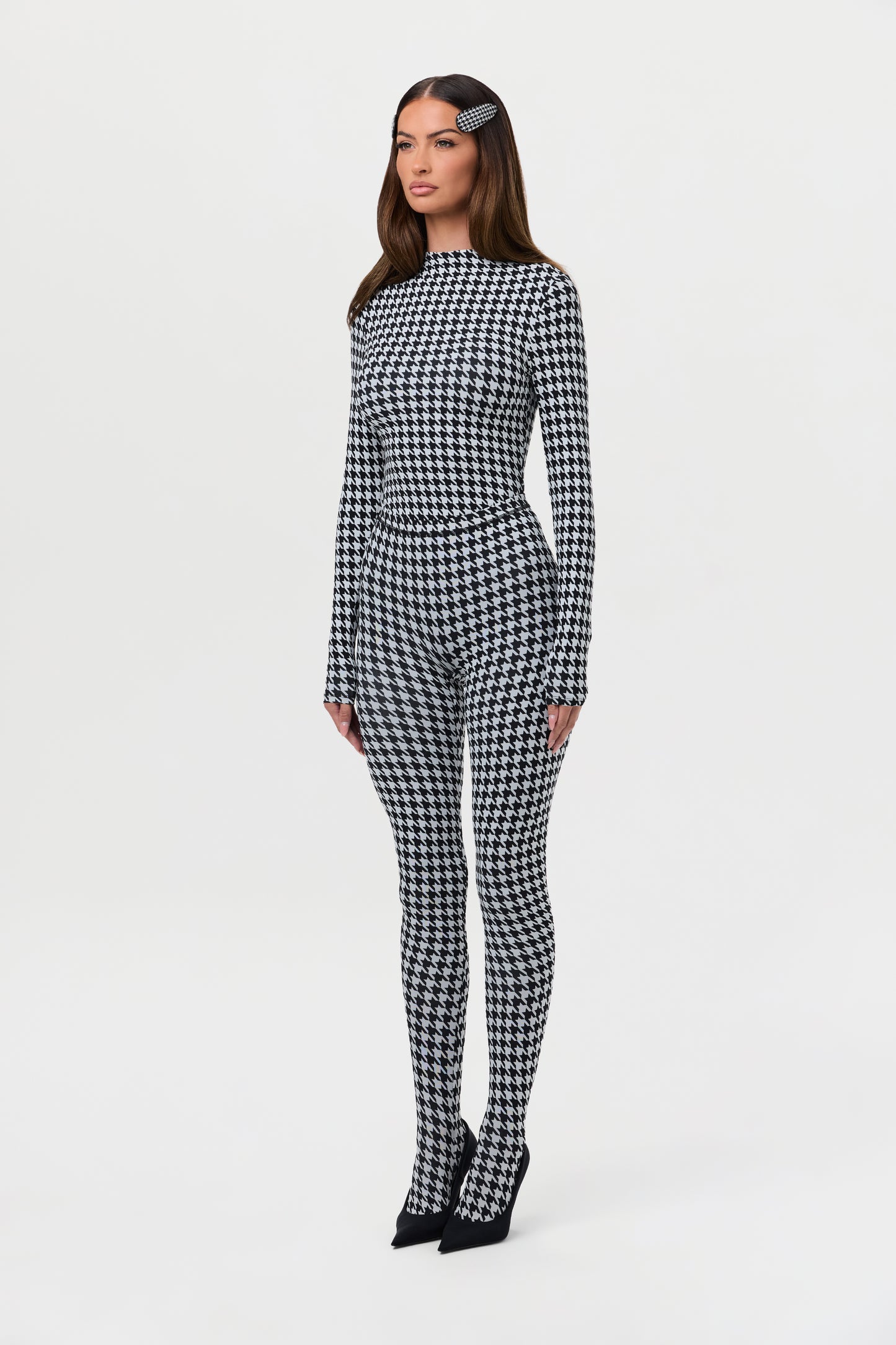 Naked Print Tights Petite