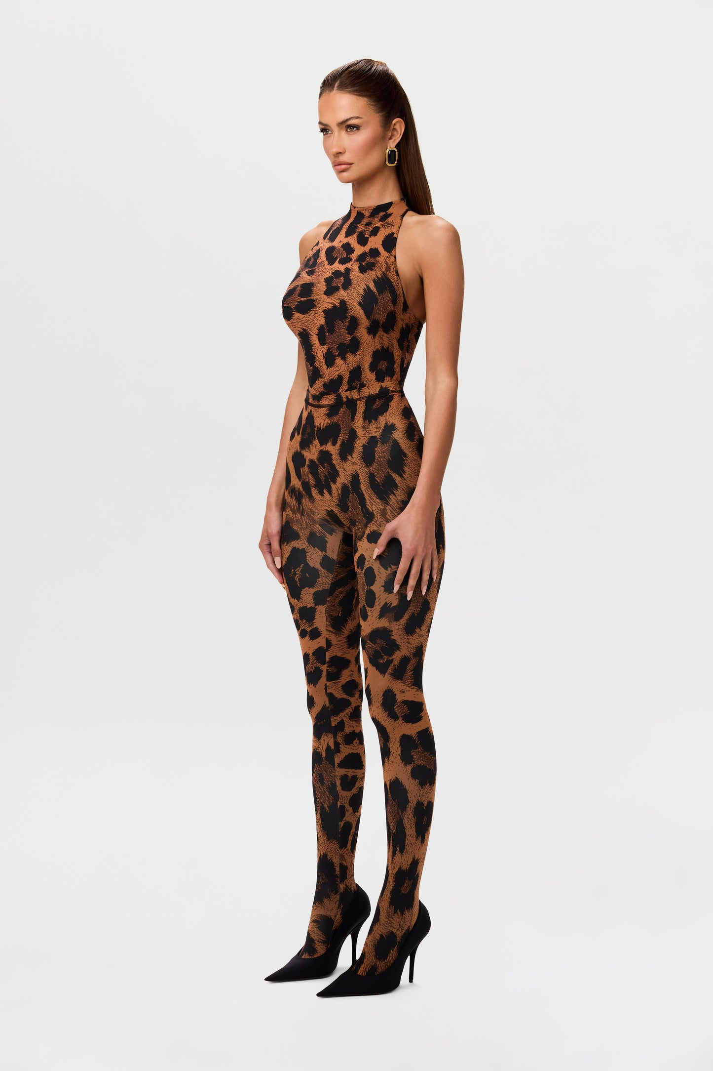 Naked Animal Print Tights