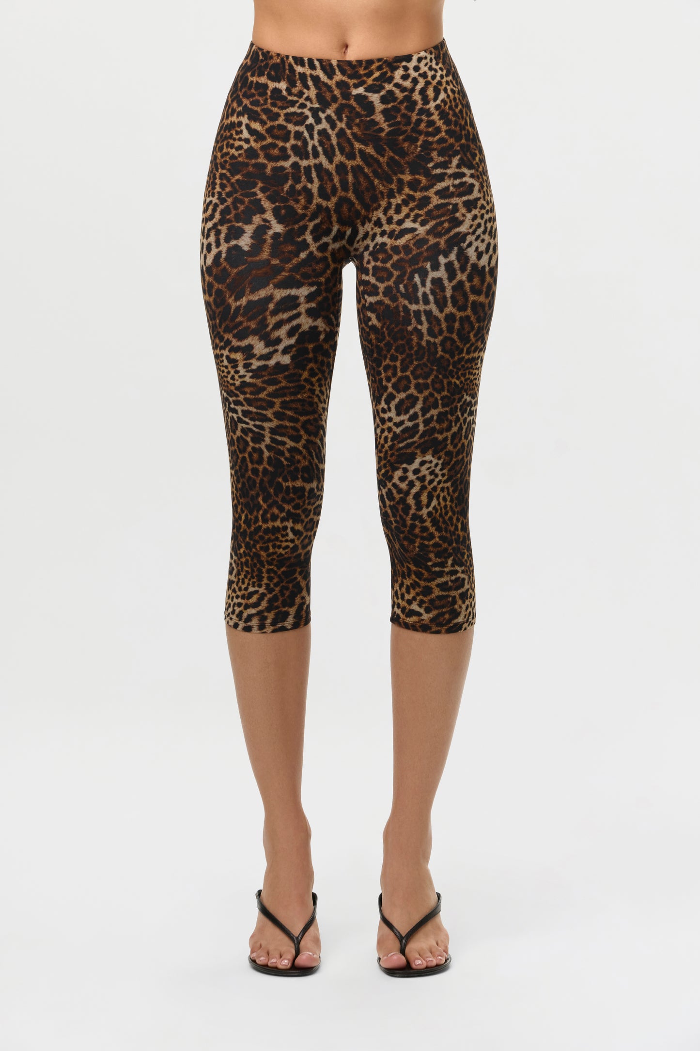 Naked Print Capri Legging