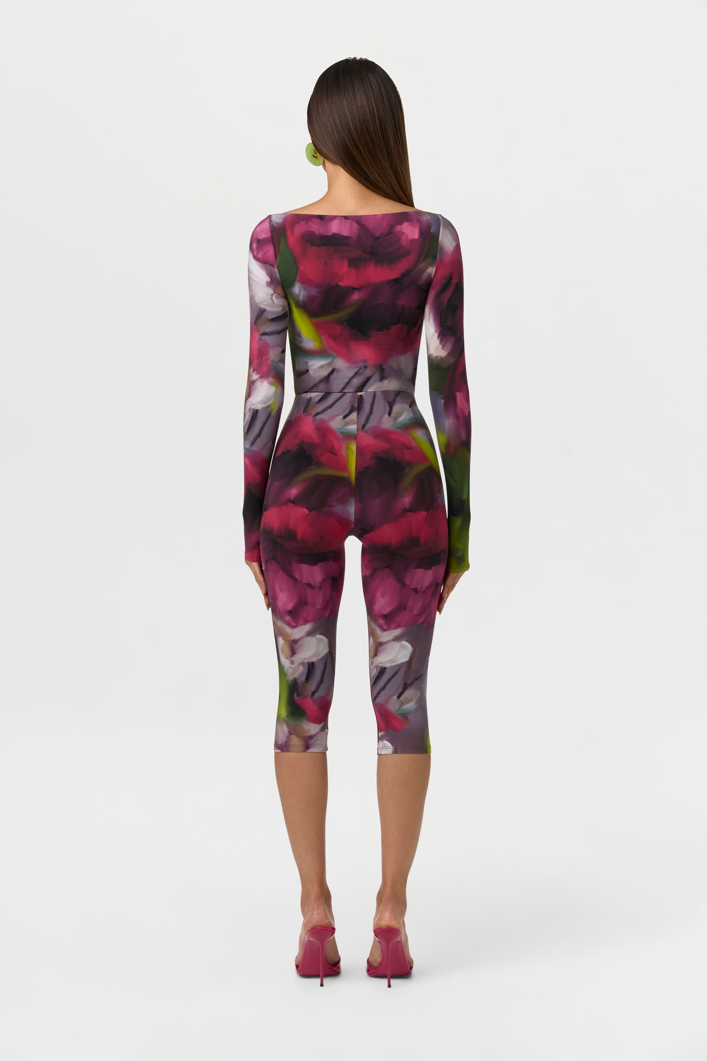Naked Print Capri Legging