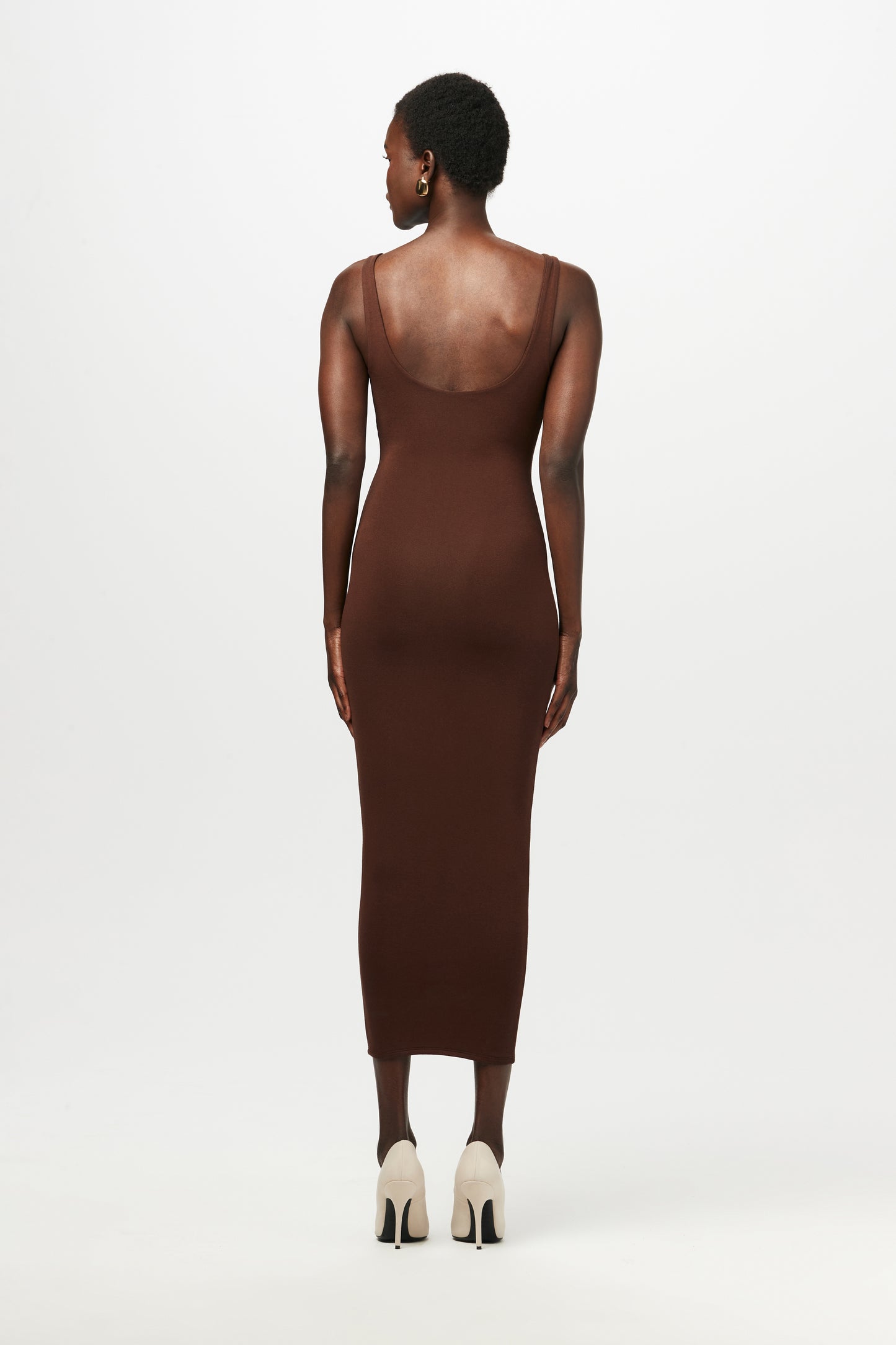 NW Sculpt Tank Midi Dress