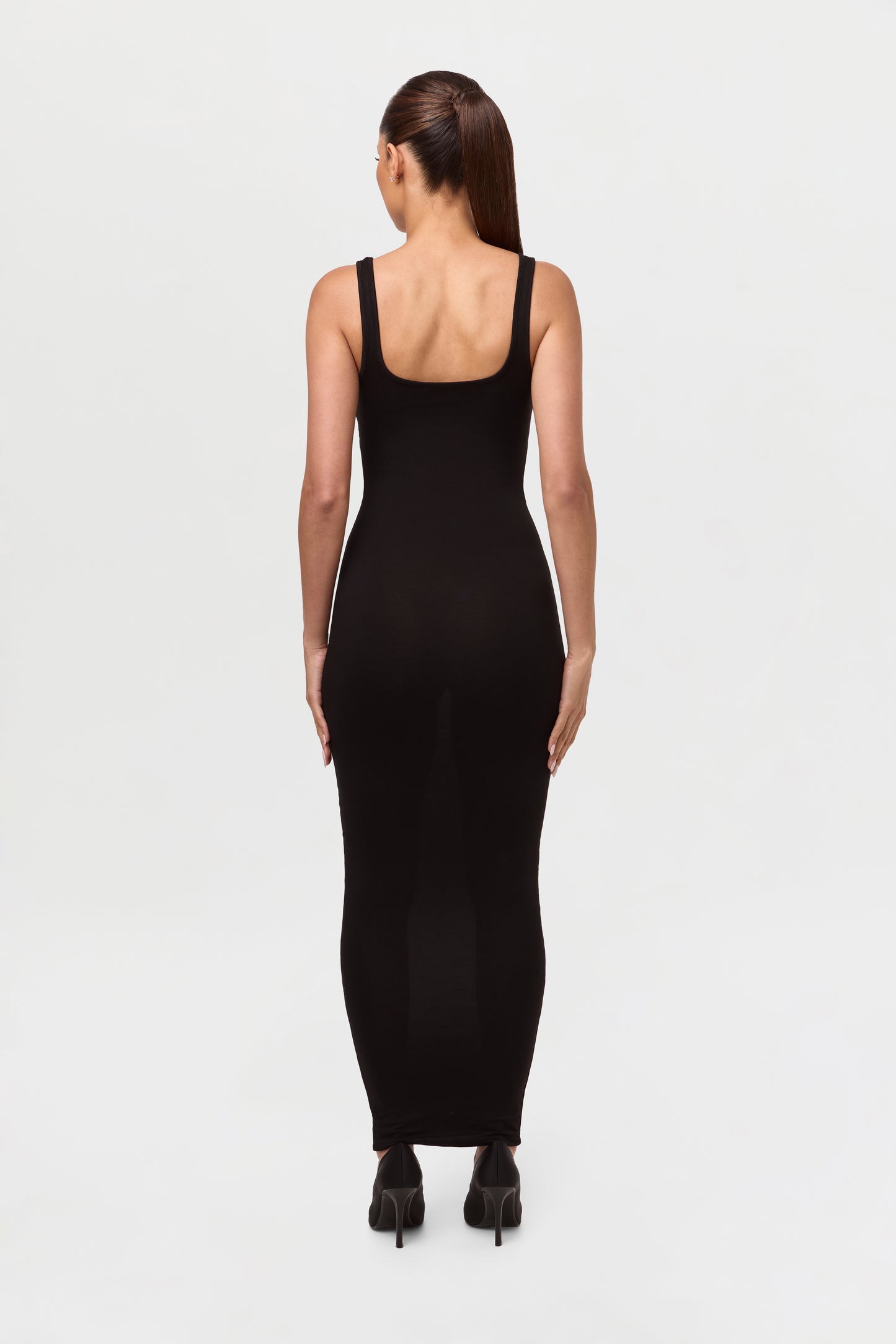 Smooth Sculpt Tank Midi Dress