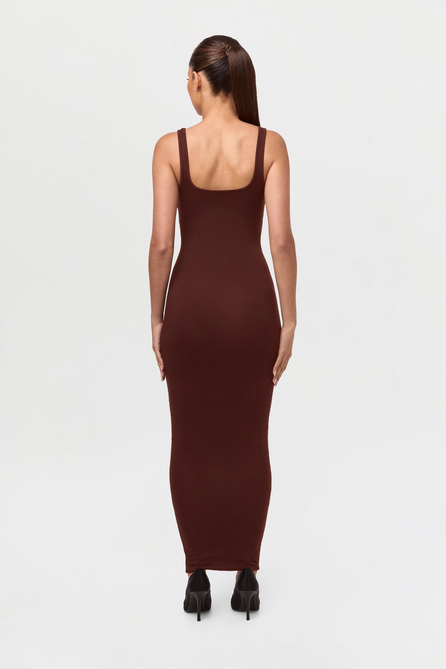 Smooth Sculpt Tank Midi Dress