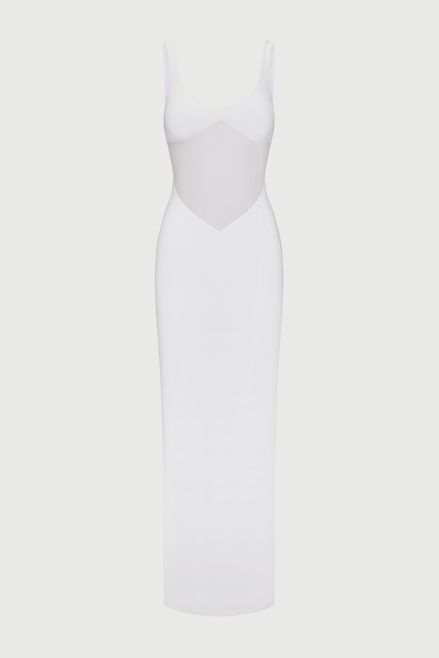 Hourglass Mesh Contrast Dress