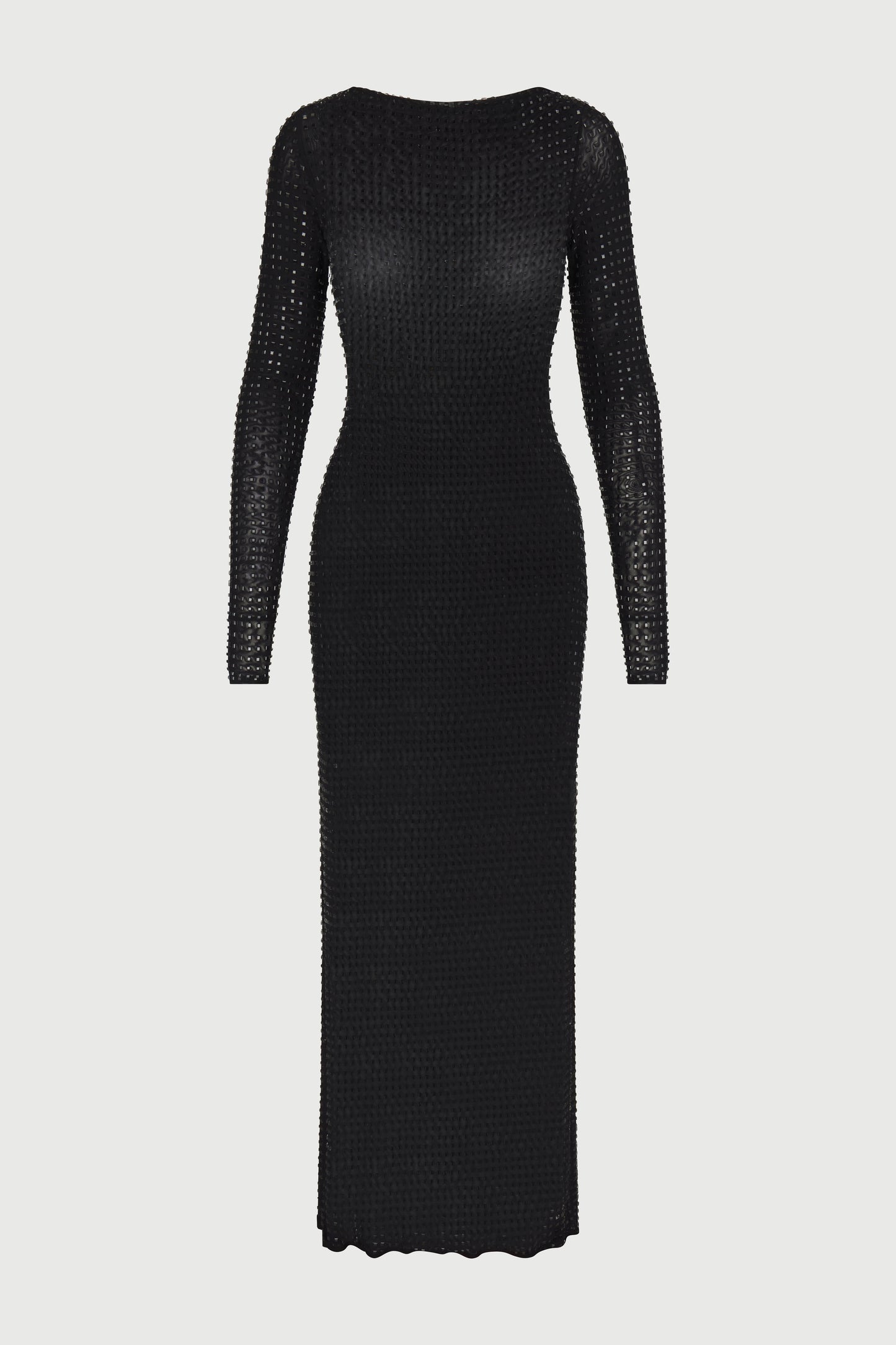 Crystal Open Back Gown