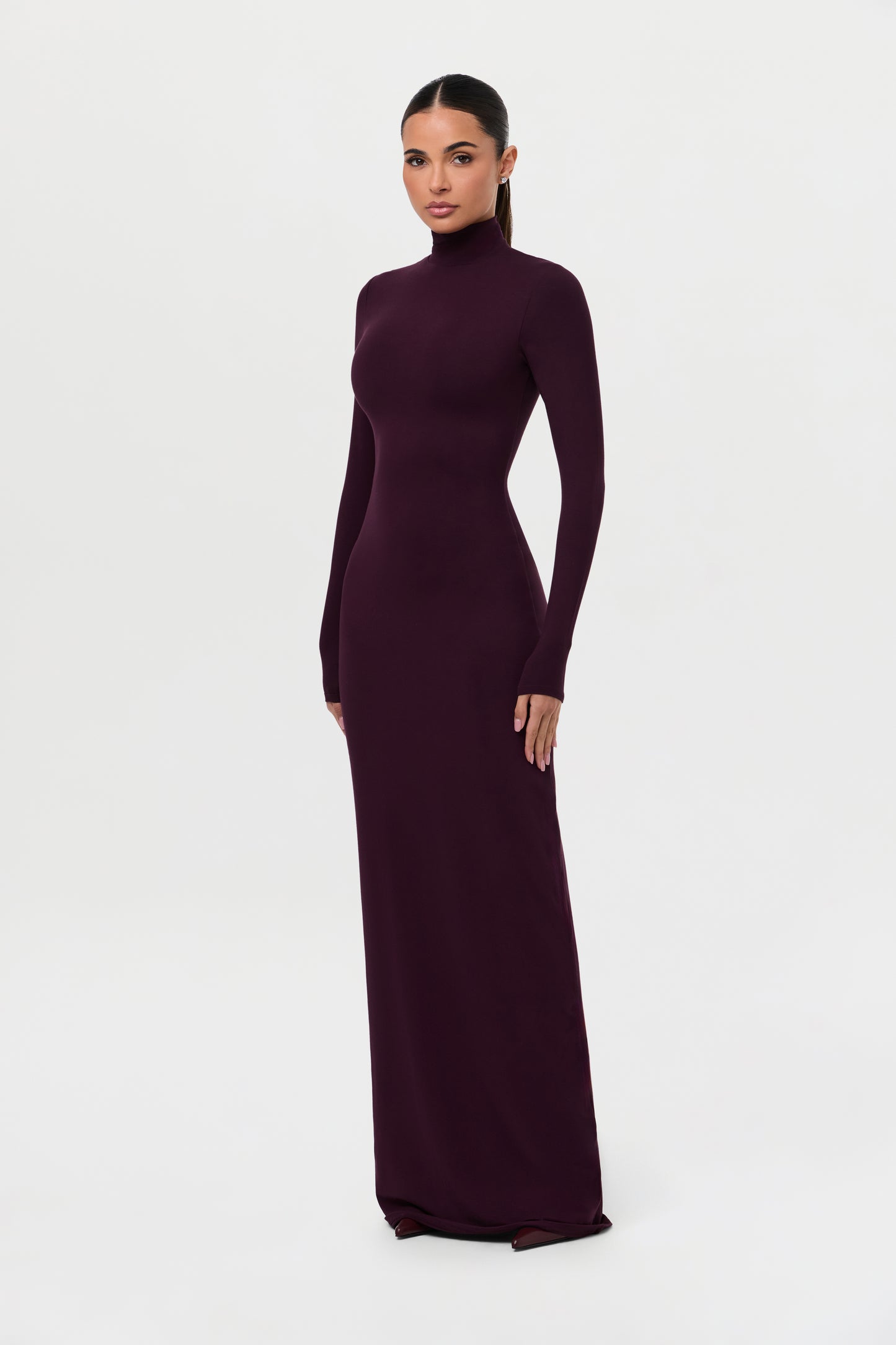 Butter Turtleneck Maxi Dress