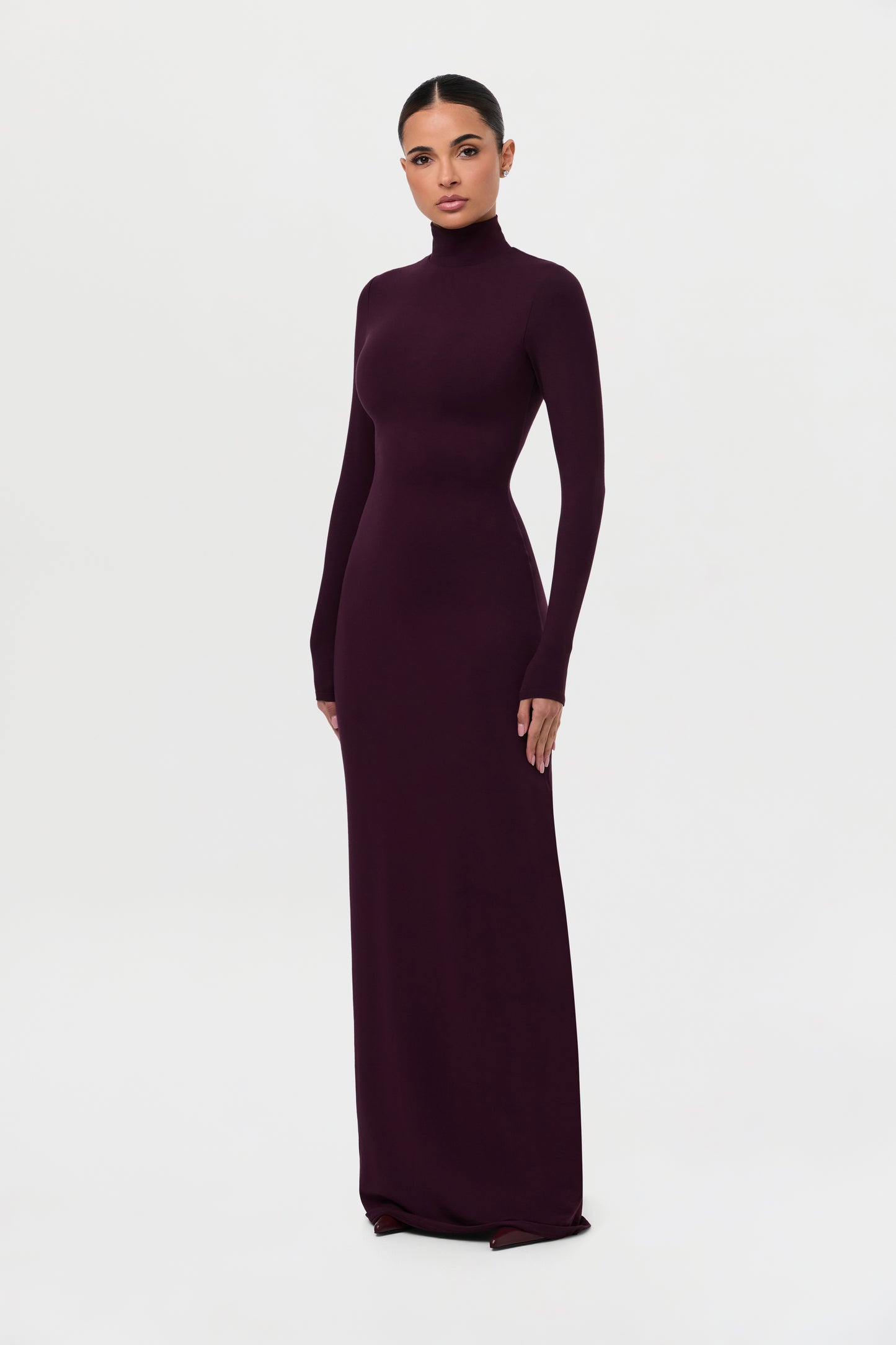 Butter Turtleneck Maxi Dress